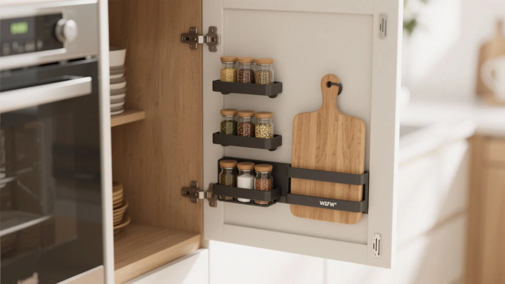 5: Door-Mounted Organizers