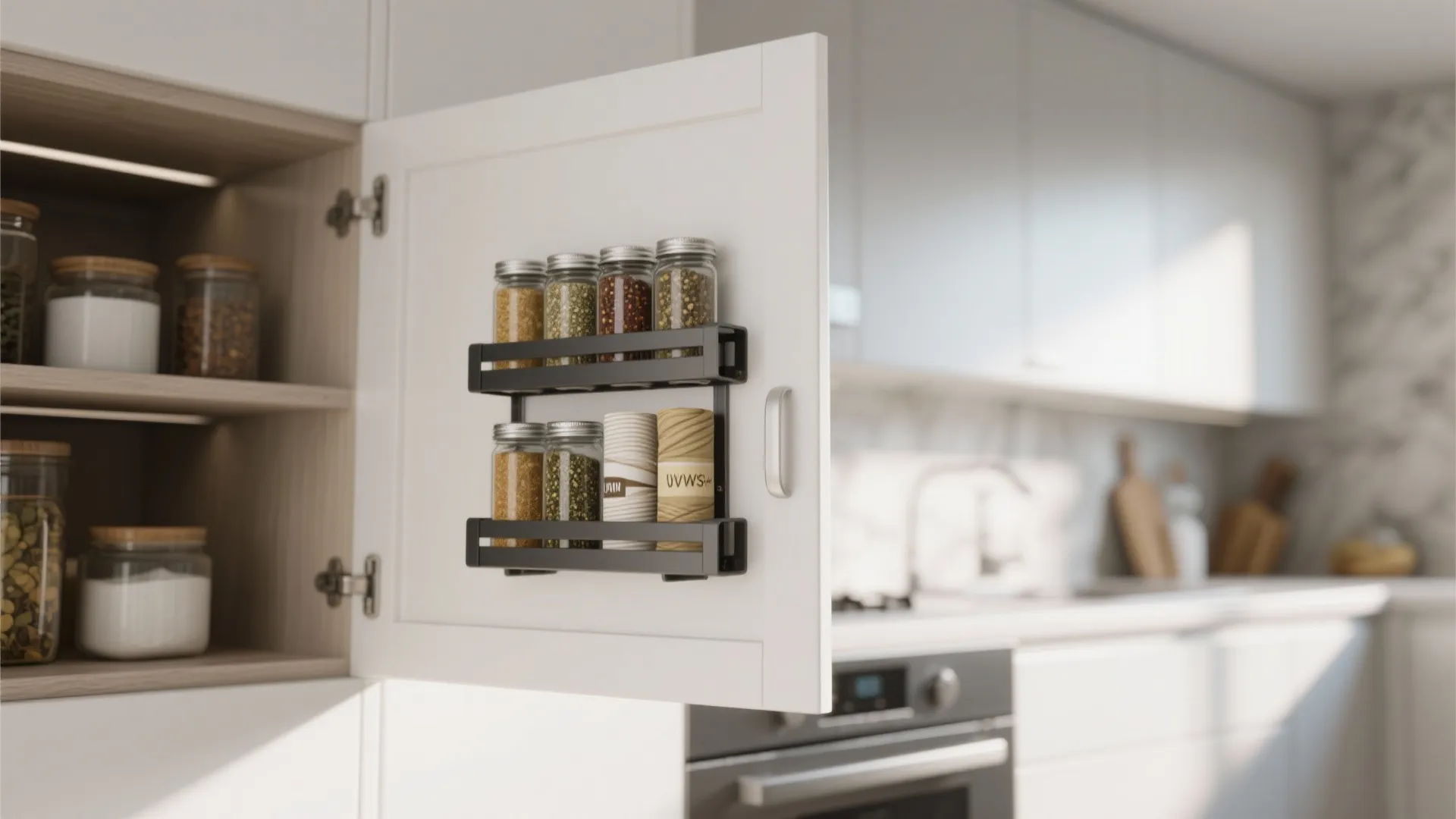 Tip 8: Door-Mounted Racks