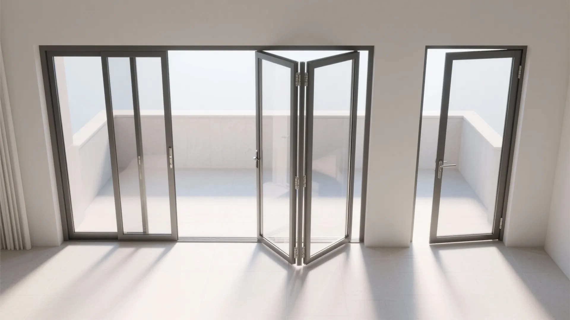 Choosing the right operation: sliding, folding, or pivot