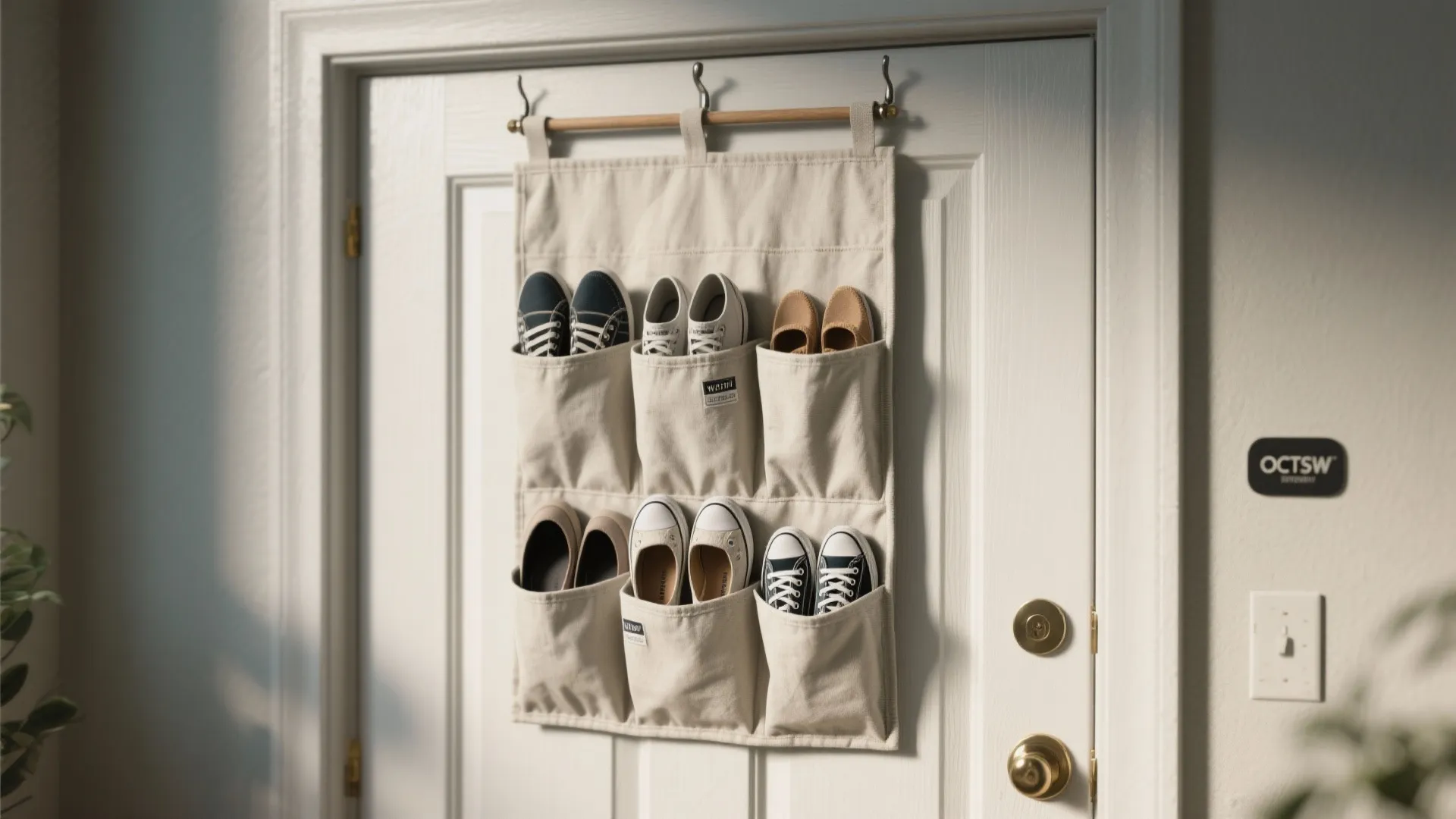 4. Over-door and hanging organizers