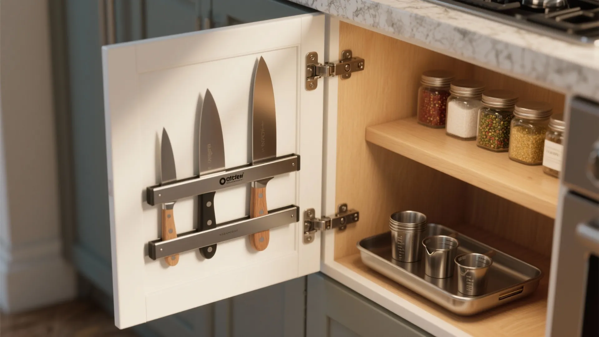 4. Exploit Cabinet Doors