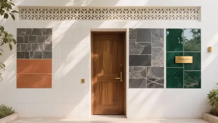 5 Main Door Wall Tiles Design India Ideas
