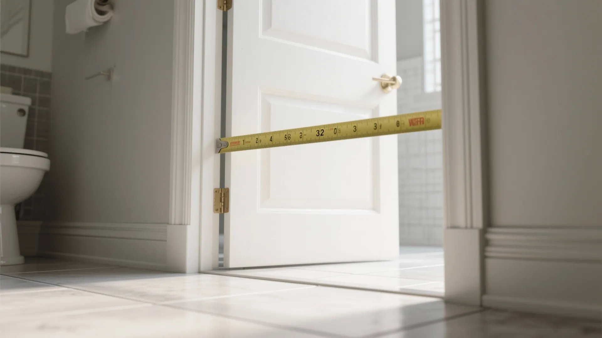 Bathroom Door Minimum Width — 5 Smart Ideas: Small bathrooms demand clever choices: 5 space-saving door ideas from a pro with 10+ years of kitchen and small-space redesigns