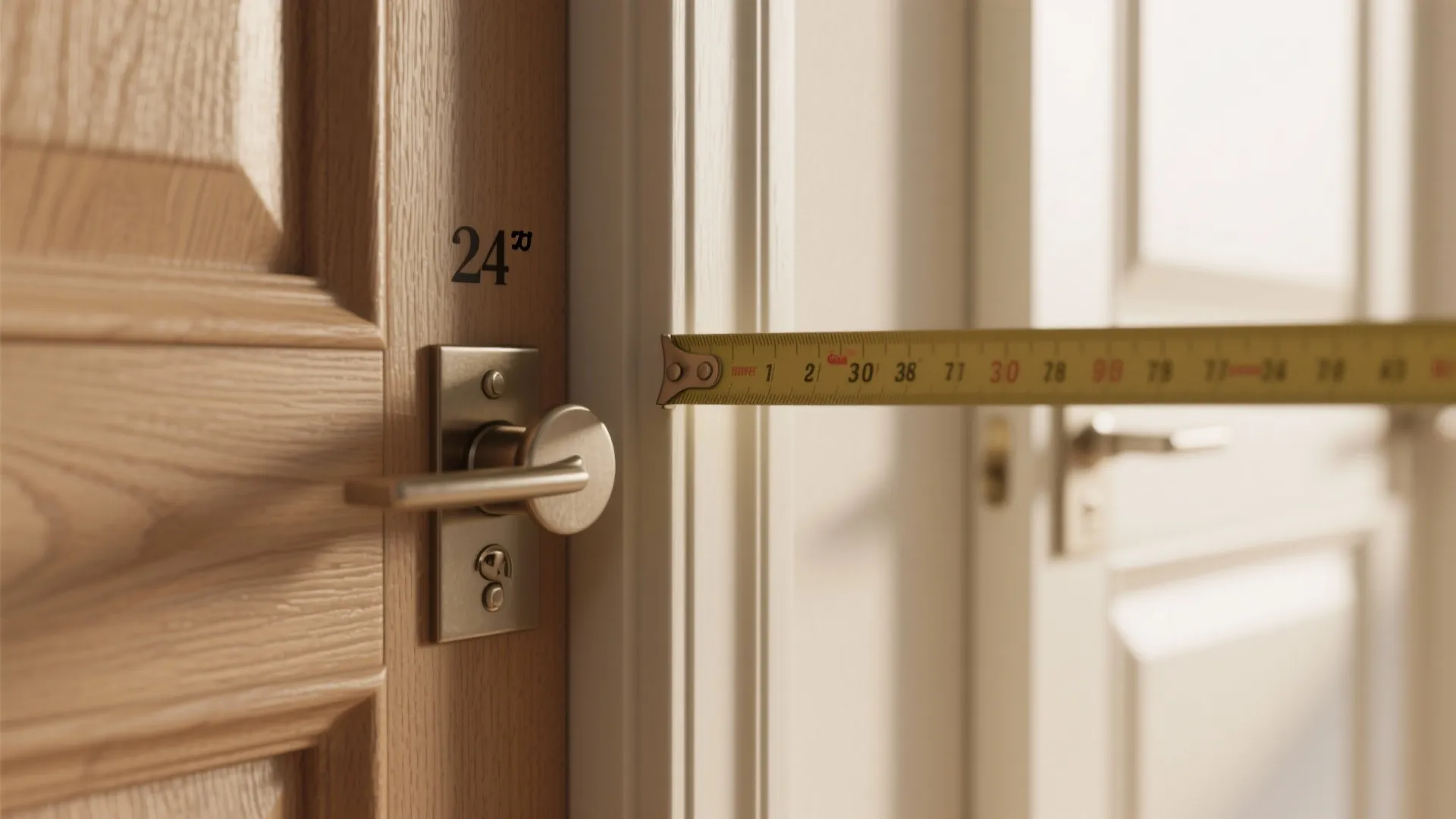 1. Standard residential widths