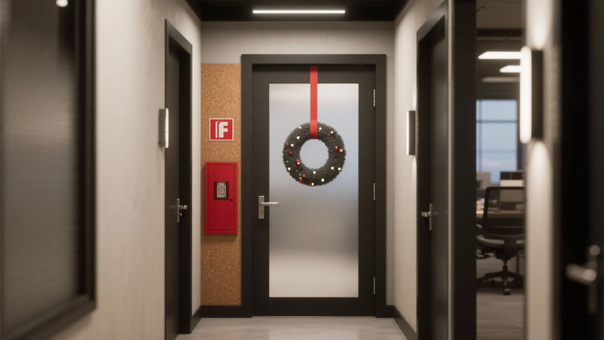 5 Office Door Christmas Decor Ideas That Wow: Small-space, code-smart holiday door styling from a senior interior designer who’s made (and fixed) every festive mistake in the book.