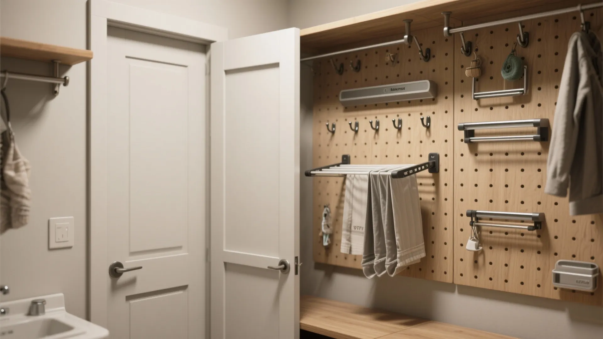 4. Use doors and walls for extra function