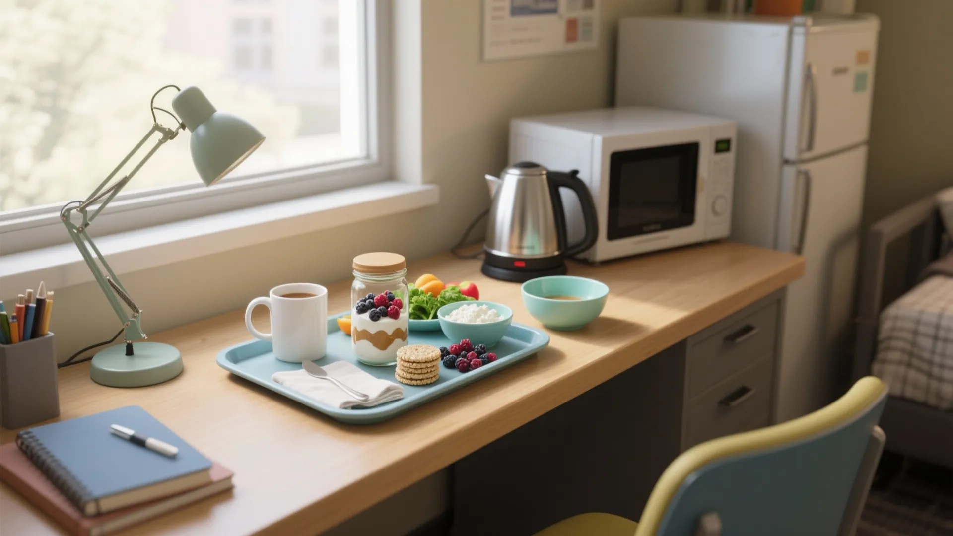 Dorm Room Breakfast Ideas: Quick, Healthy & Easy: Smart Breakfast Solutions for Small Spaces with No Kitchen Required