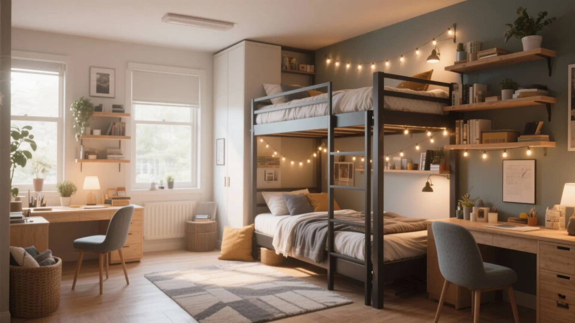 Dorm Room Bunk Bed Ideas That Saved My College Life: 1 Minute to Spot Stylish, Smart Bunk Bed Hacks for Every Tiny Dorm