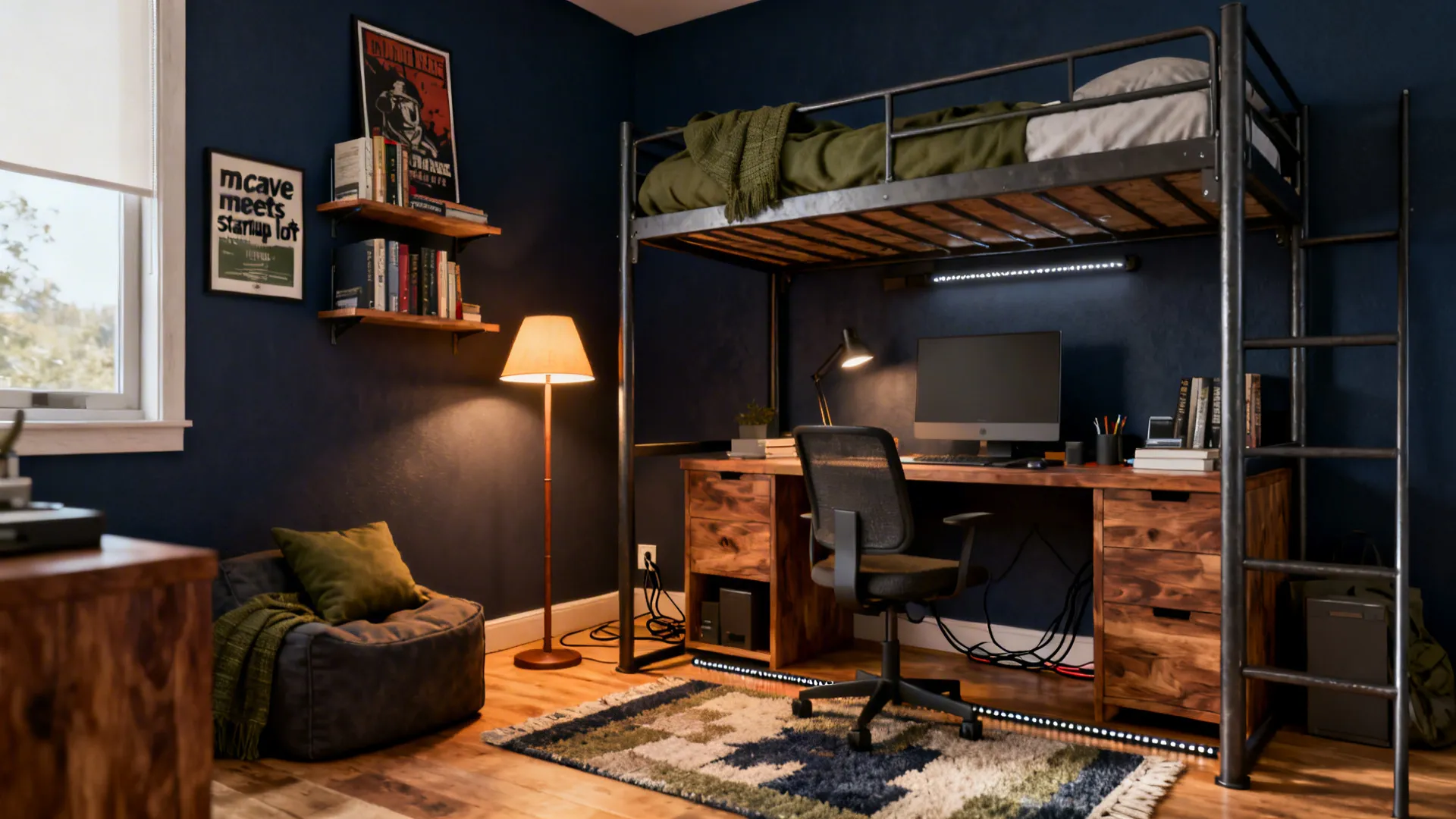 5 Dorm Room Decor Ideas for Guys: Practical, stylish and space-smart dorm decor ideas I’ve used for male students