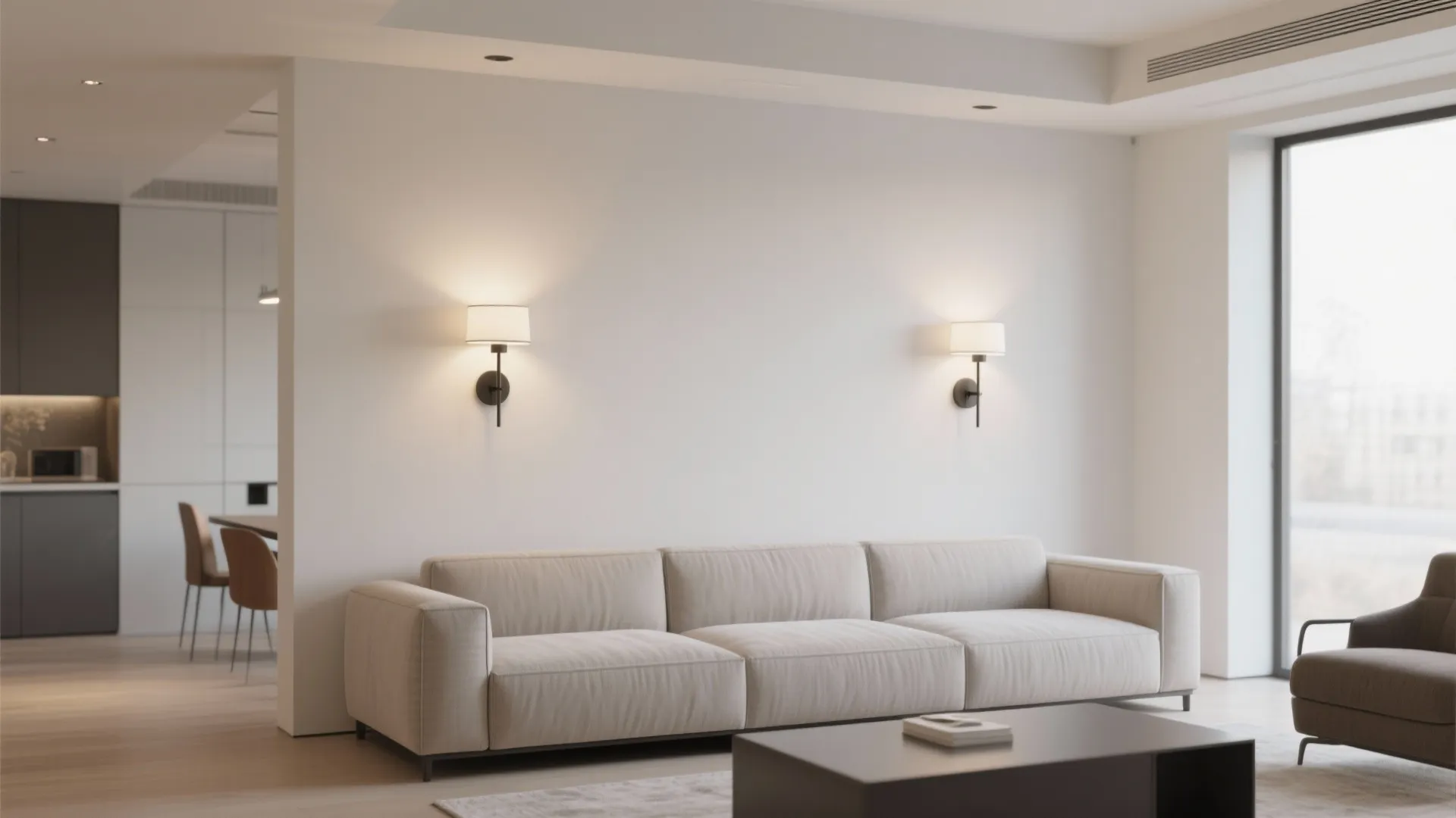 5. Double-Arm Sconces for Wider Spread
