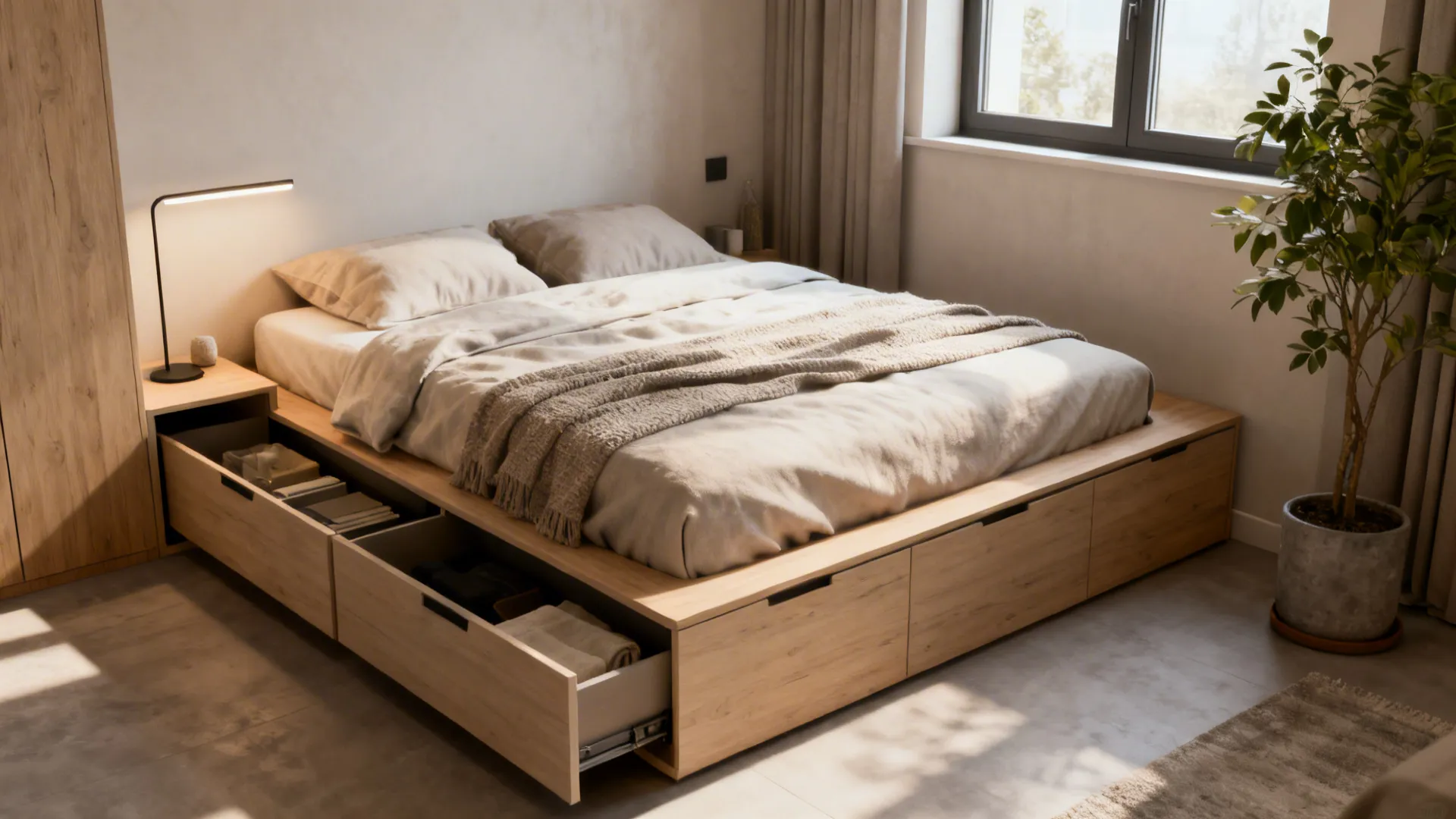 Double Bed in Small Room: 5 Smart Ideas: Space-saving and stylish double bed solutions for compact bedrooms, from a pro designer with real project stories