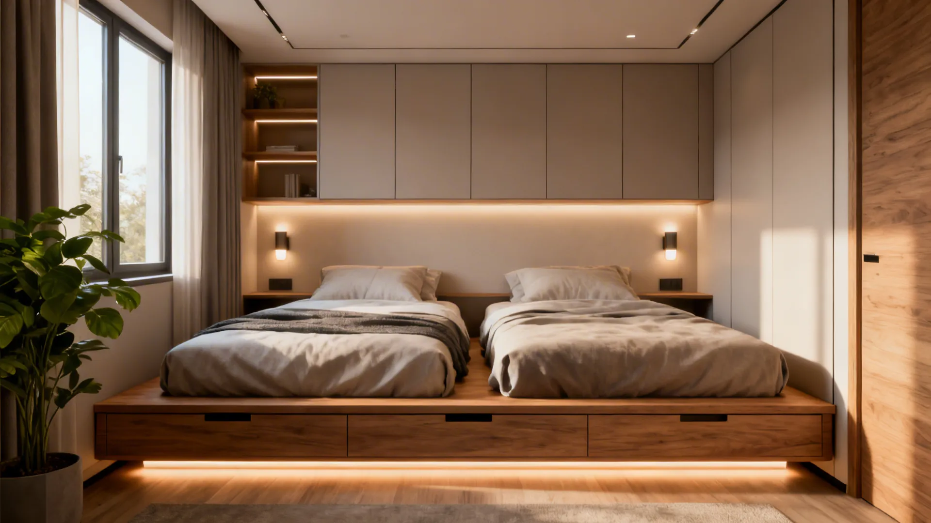 5 Small Bedroom Ideas with a Double Bed