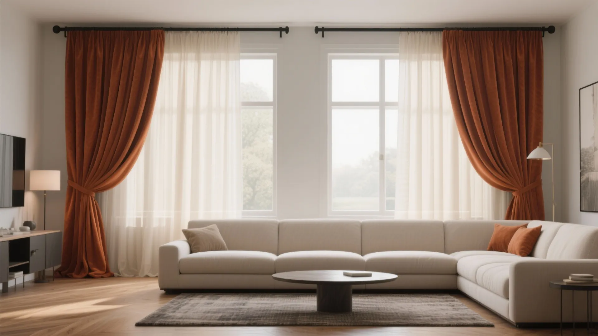 5 Double Curtain Designs for Living Room: A senior designer’s real-world guide to layered sheers, blackout drapes, color-blocking, tracks, and smart controls that make small and large living rooms look considered—and feel comfortable.