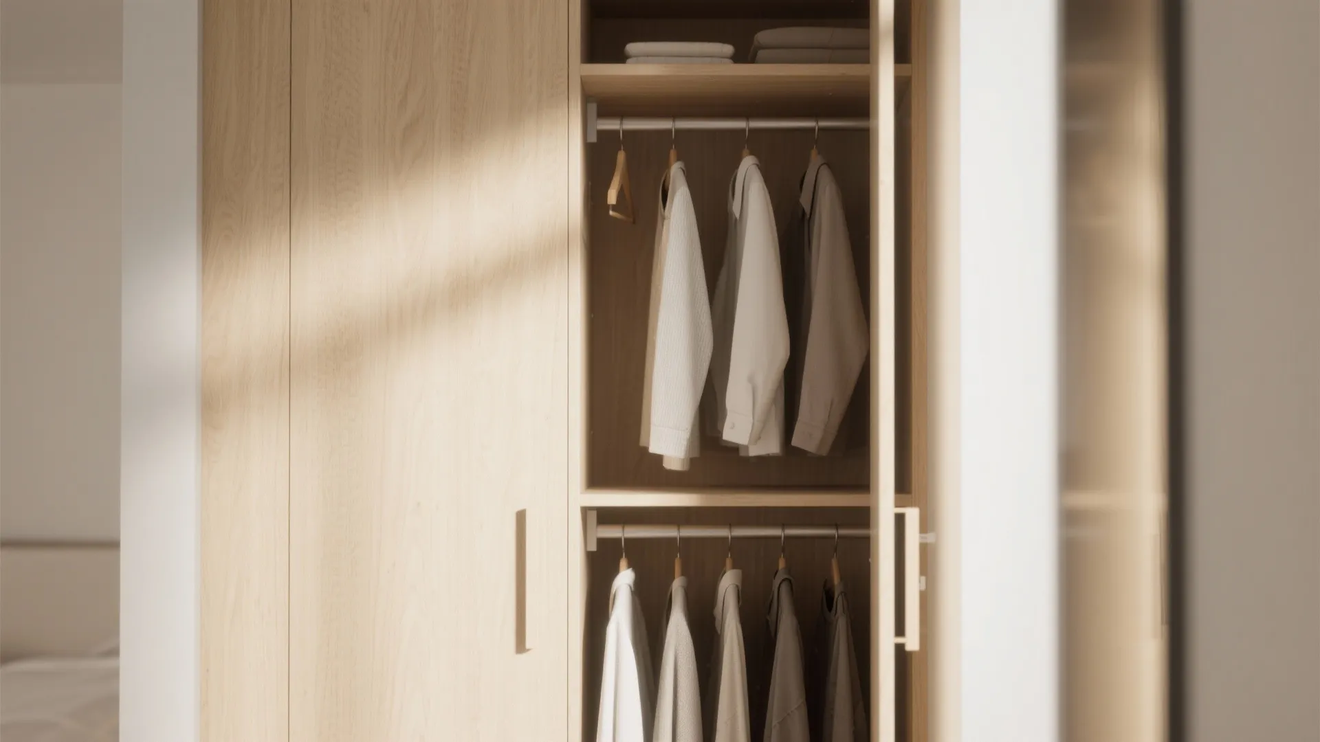 Double-decker hanging