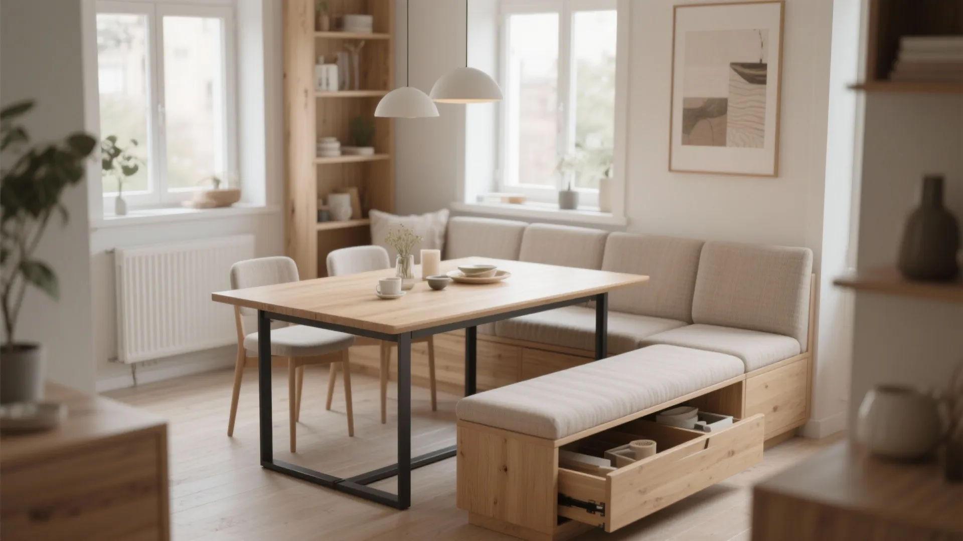 2. Double-Duty Furniture