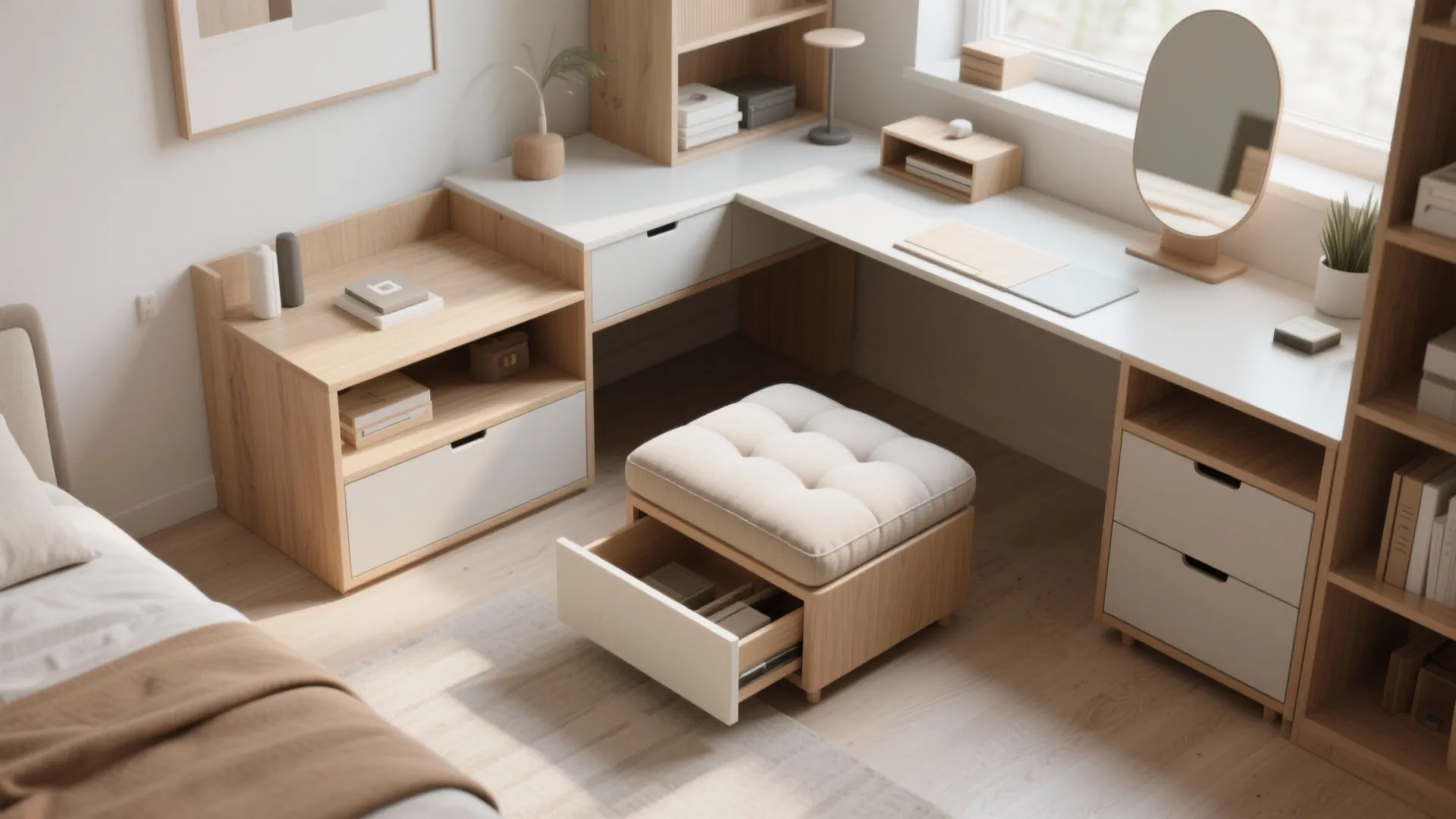 7. Double-Duty Furniture