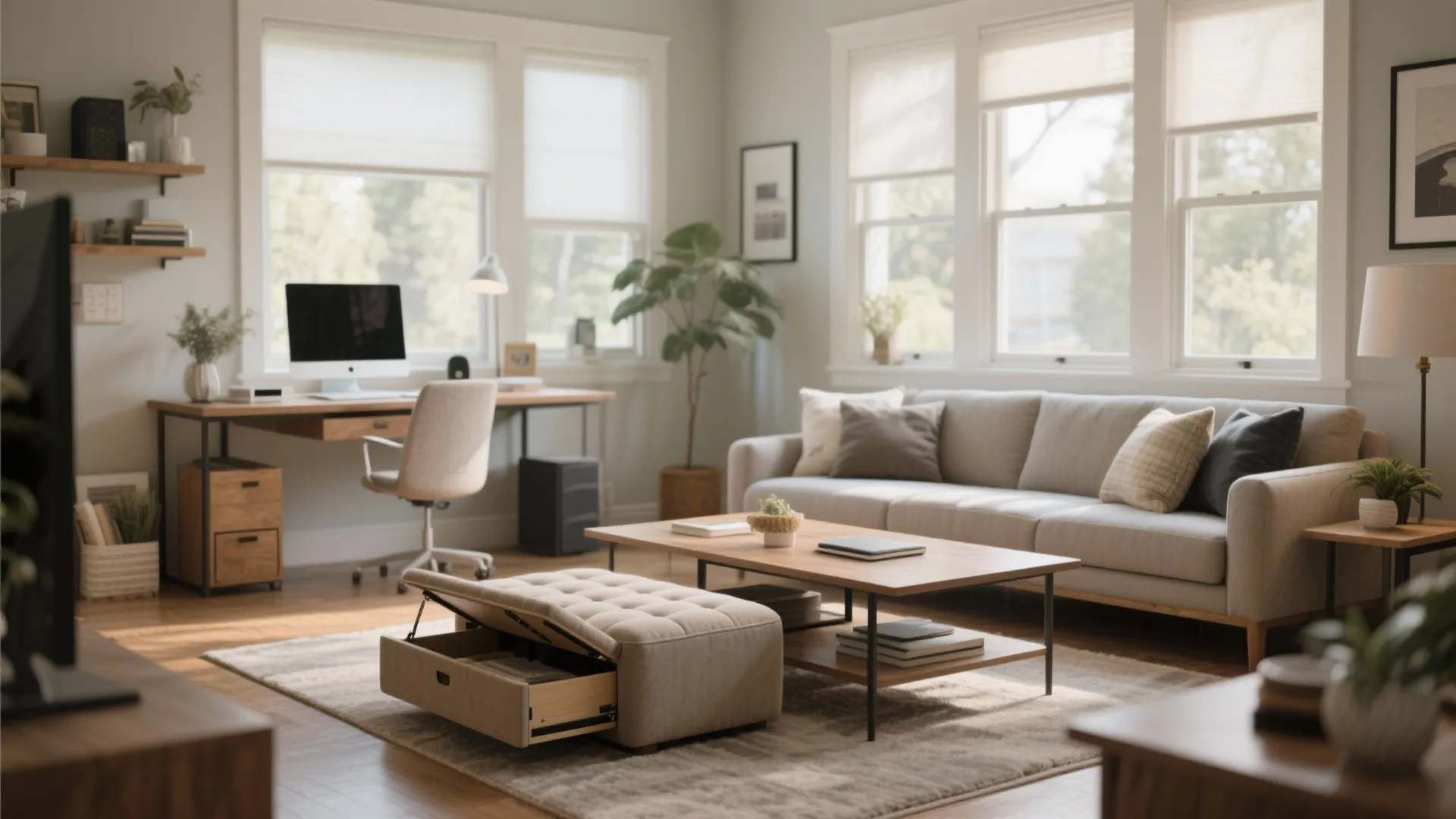 6. Double-Duty Furniture