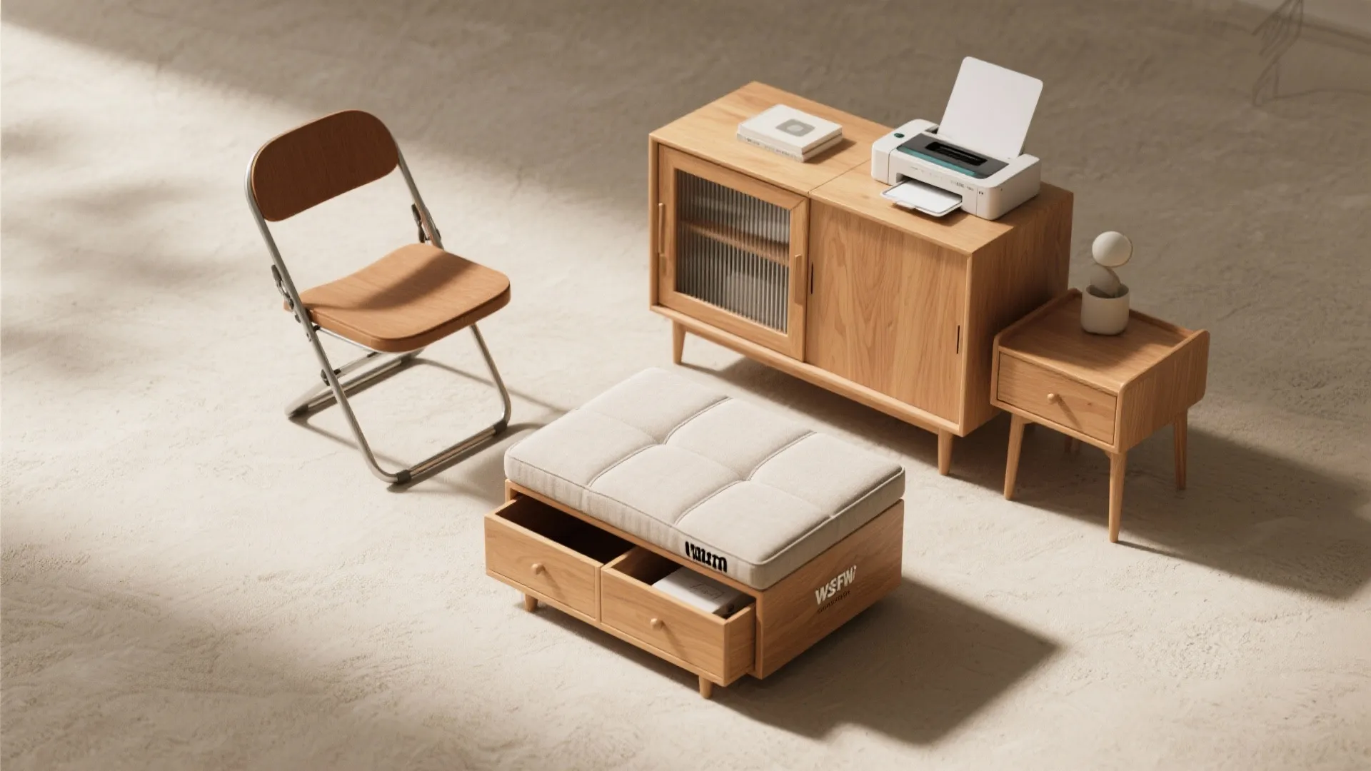 6. Double-Duty Furniture