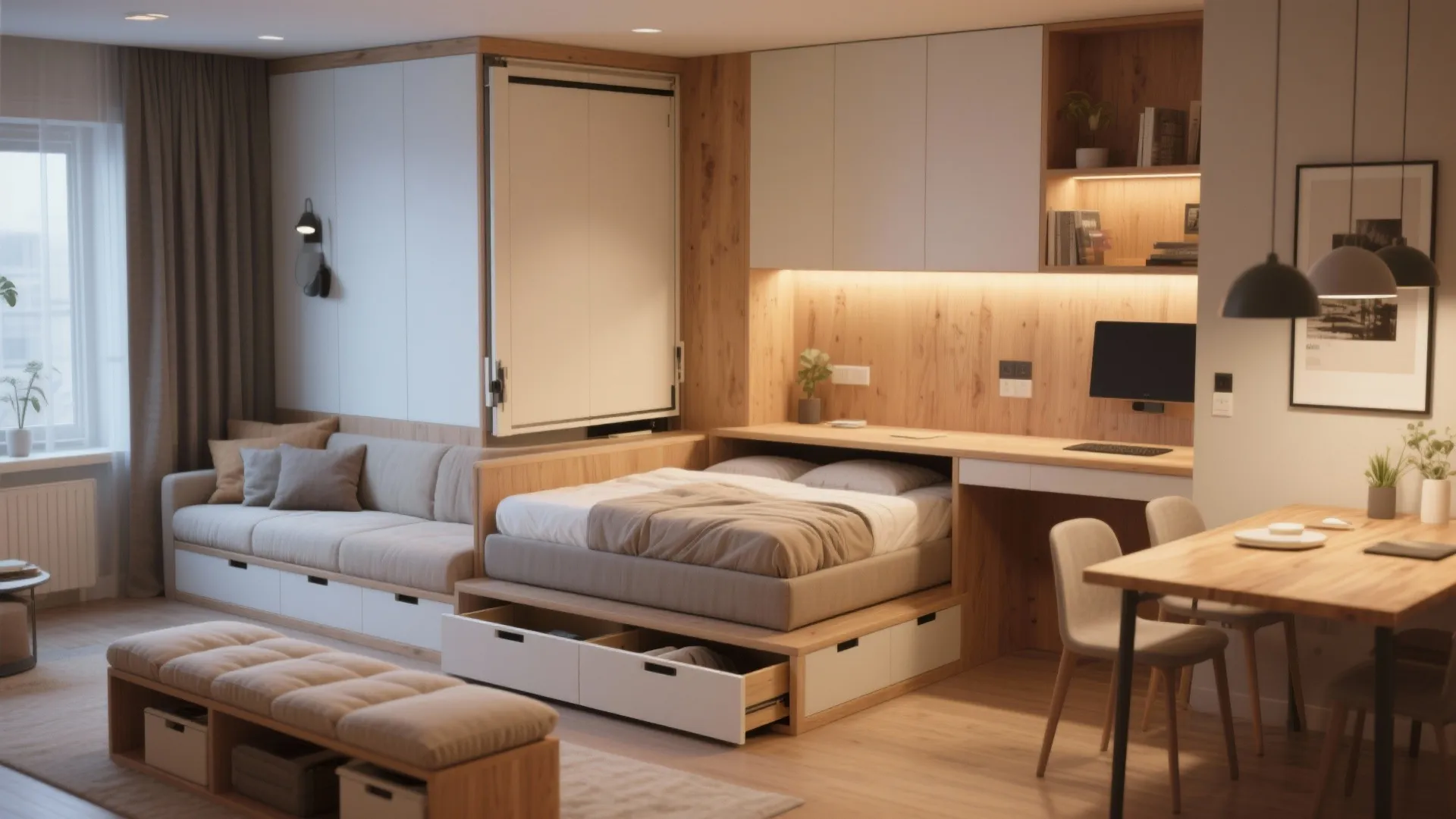 2. Double-Duty Furniture That Actually Works