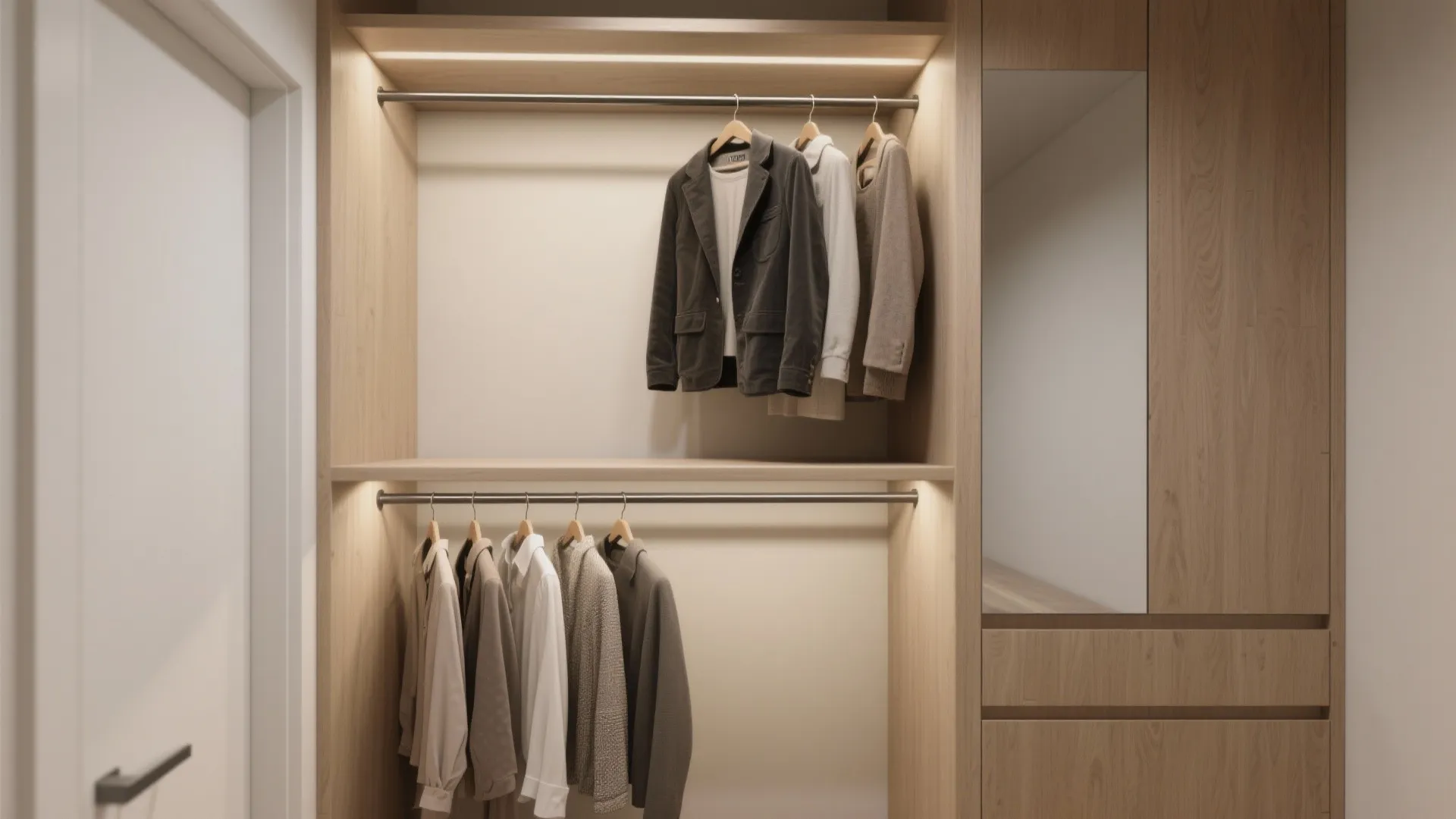 2. Double Hanging Rods