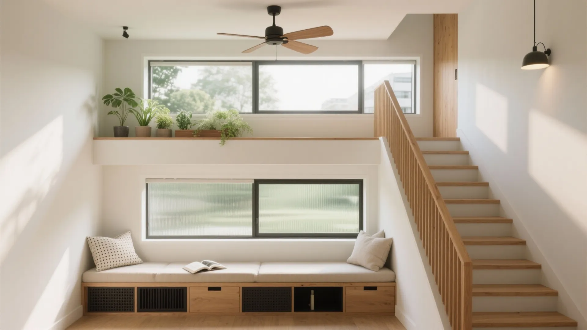 4) A Double-Height Nook for Light and Air