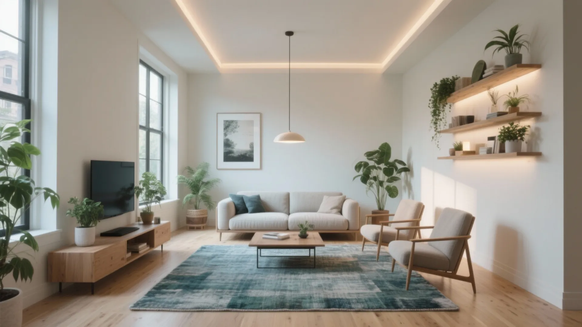 Small Double Height Living Room: Space and Style Guide: 1 Minute to a Bright and Airy Feel in Compact Spaces