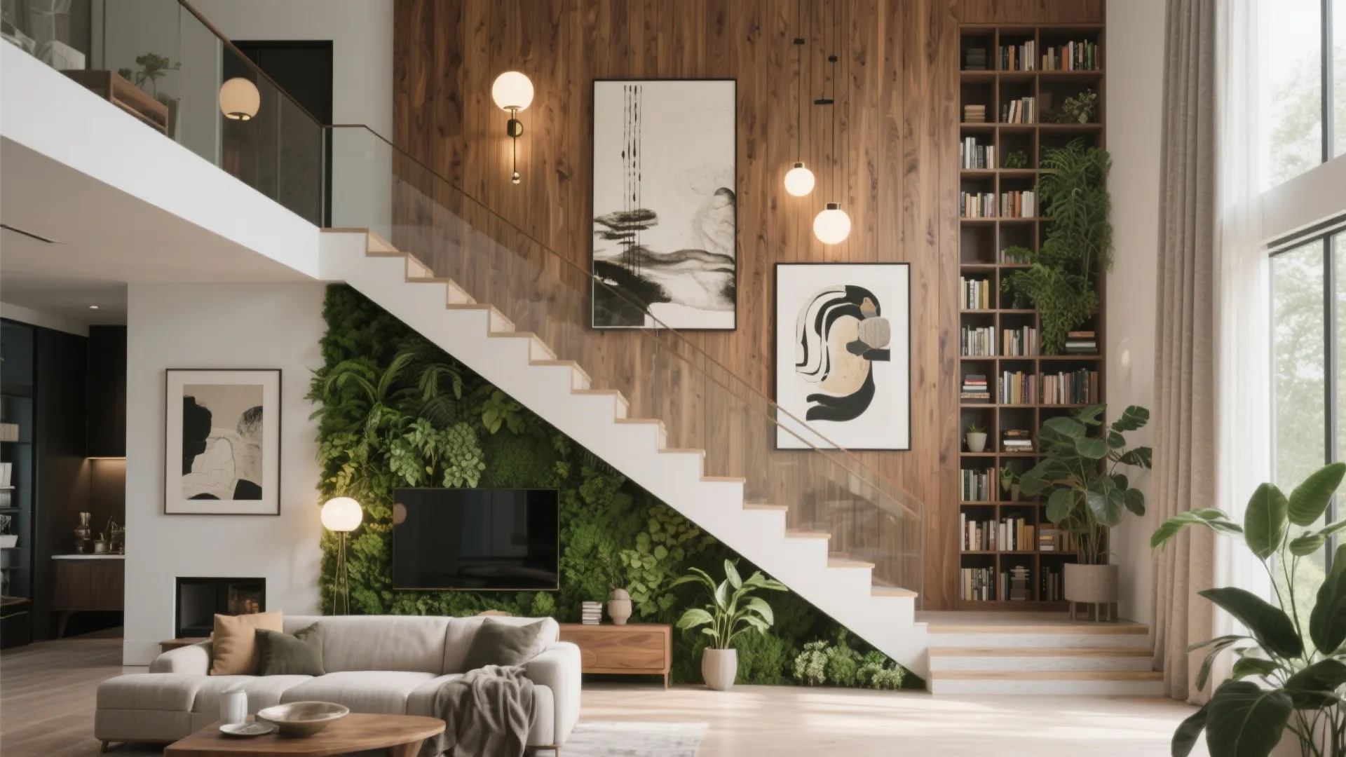 5 Double Height Stair Wall Design Ideas: Transform Your Staircase Wall with Style, Function, and Personality