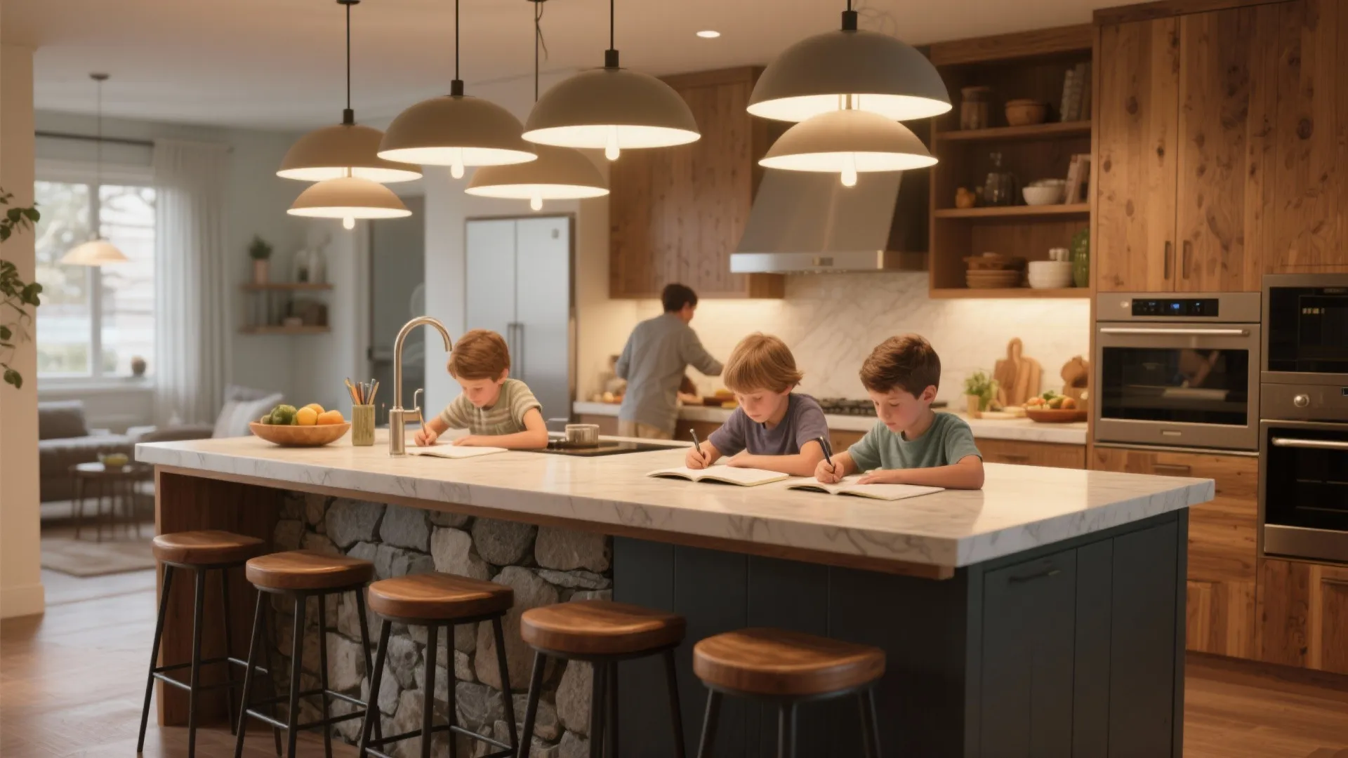 4. Double-level island