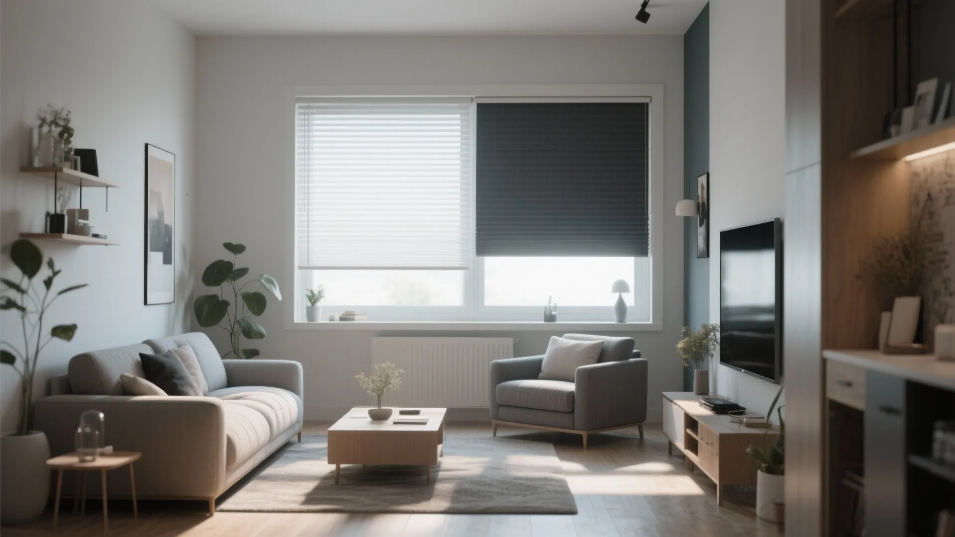 9. Double Roller Blinds