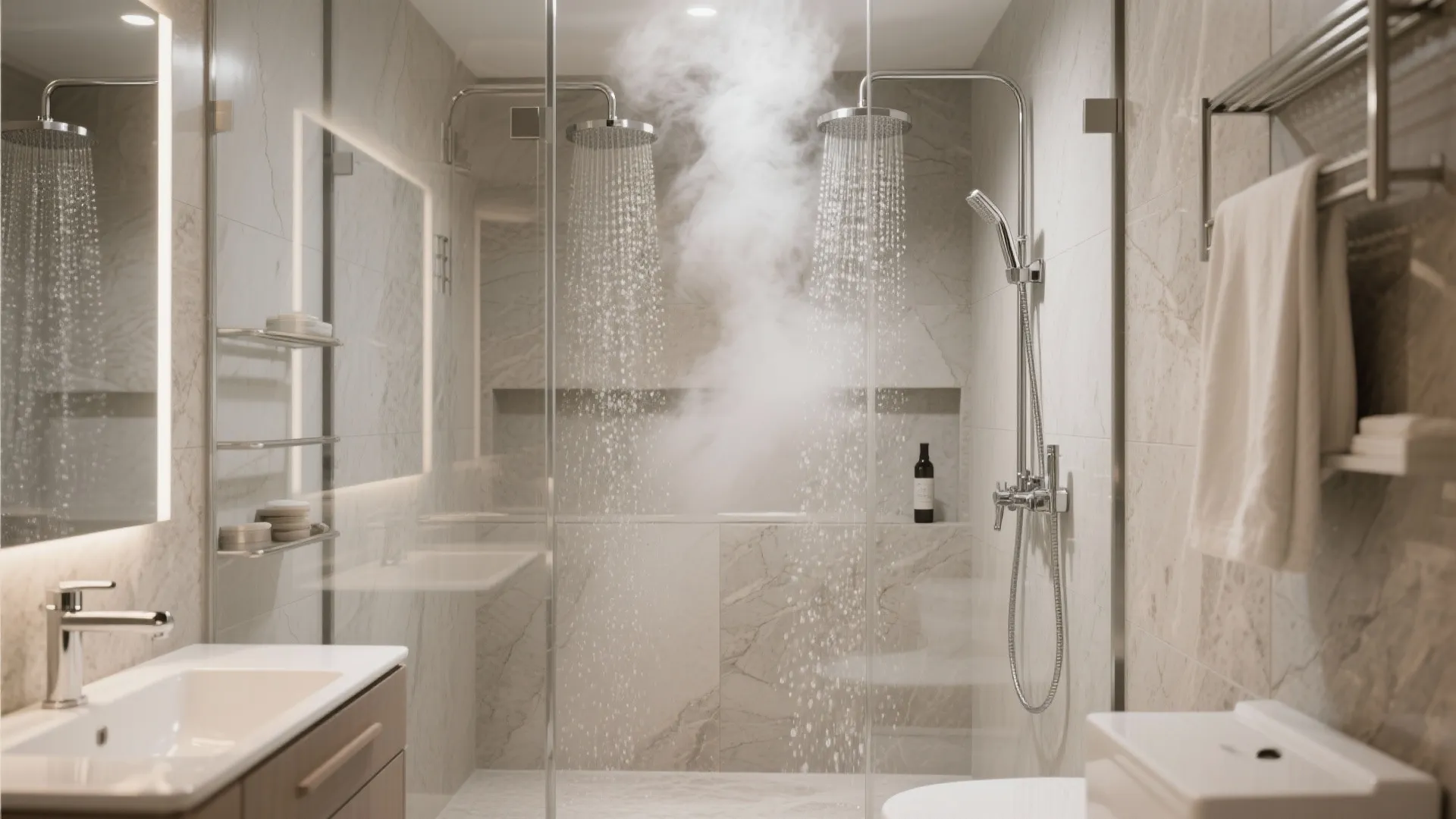 8. Double Shower Luxury