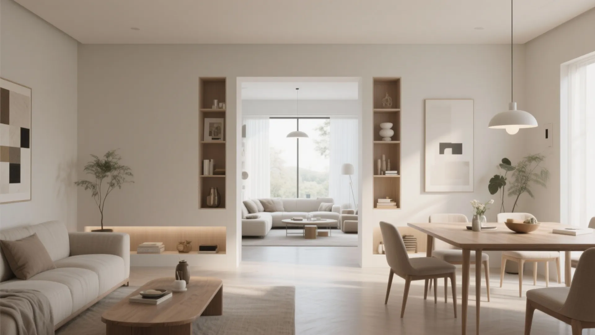 5. Double-Sided Niche for Open Concepts