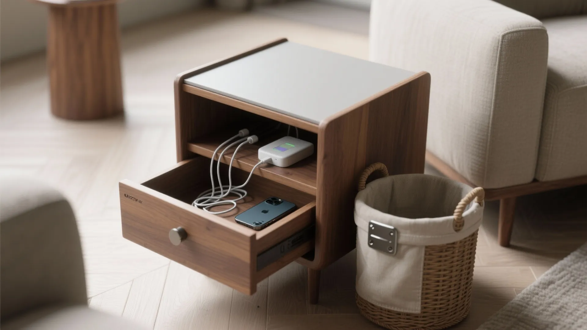 Tip 2: Make it double-duty storage