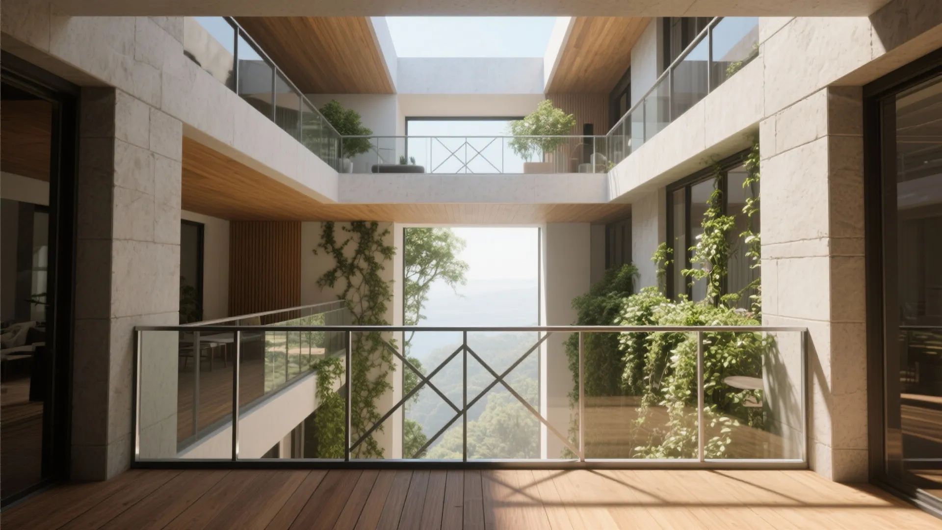 Double-Height Void and Visual Connection