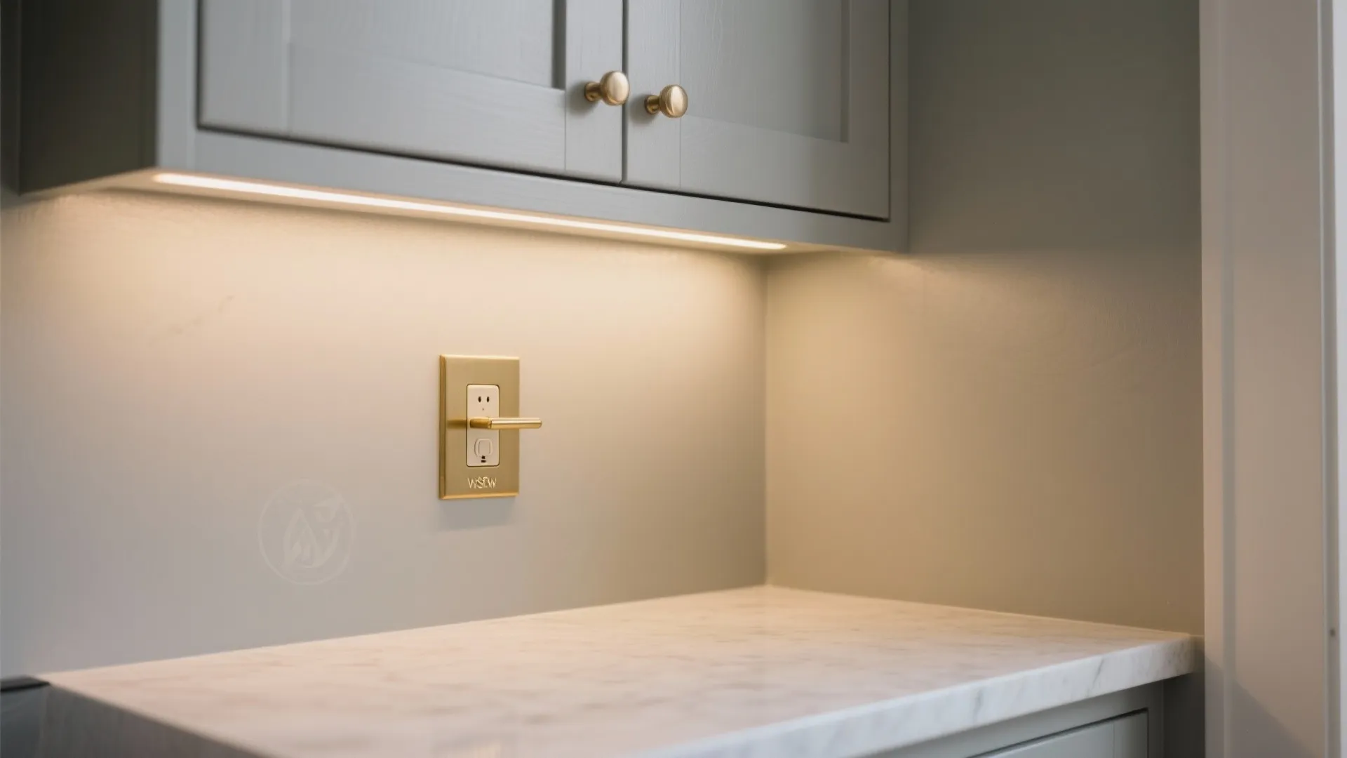 Dove Grey + Brass: Bright, Cozy Finish