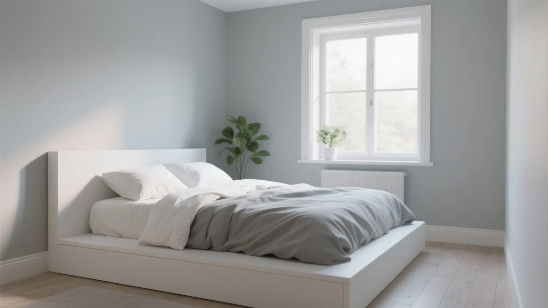 3. Soft Dove Gray for Airy Minimalism