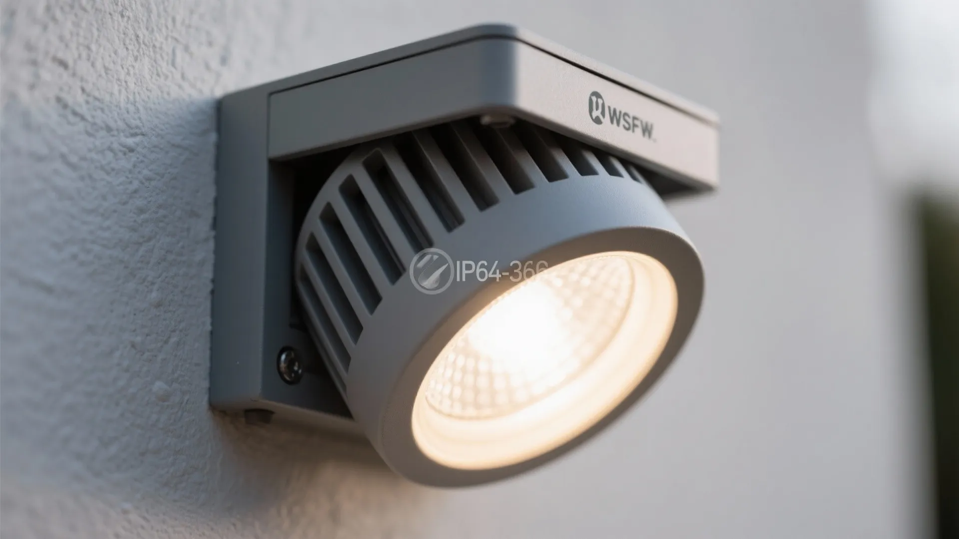 Shielded downlights to cut glare on small porches