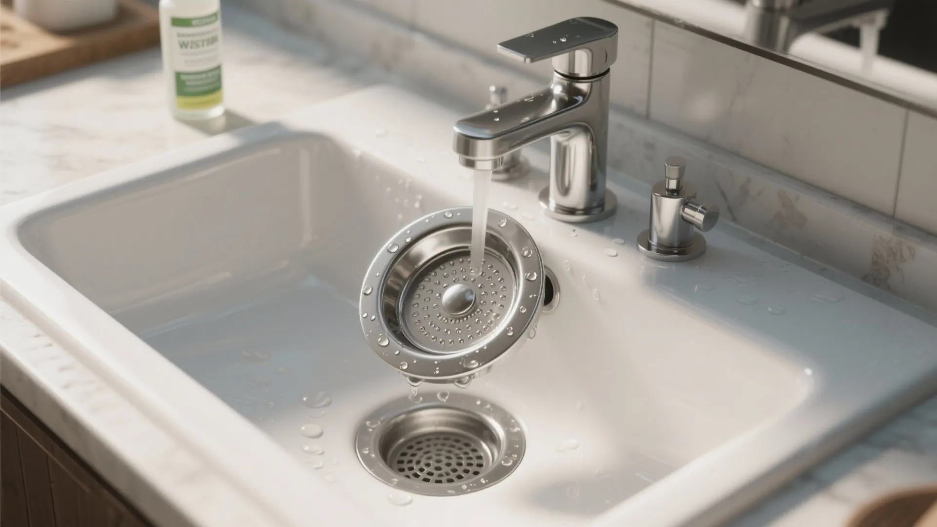 3. Rethink sinks and drains