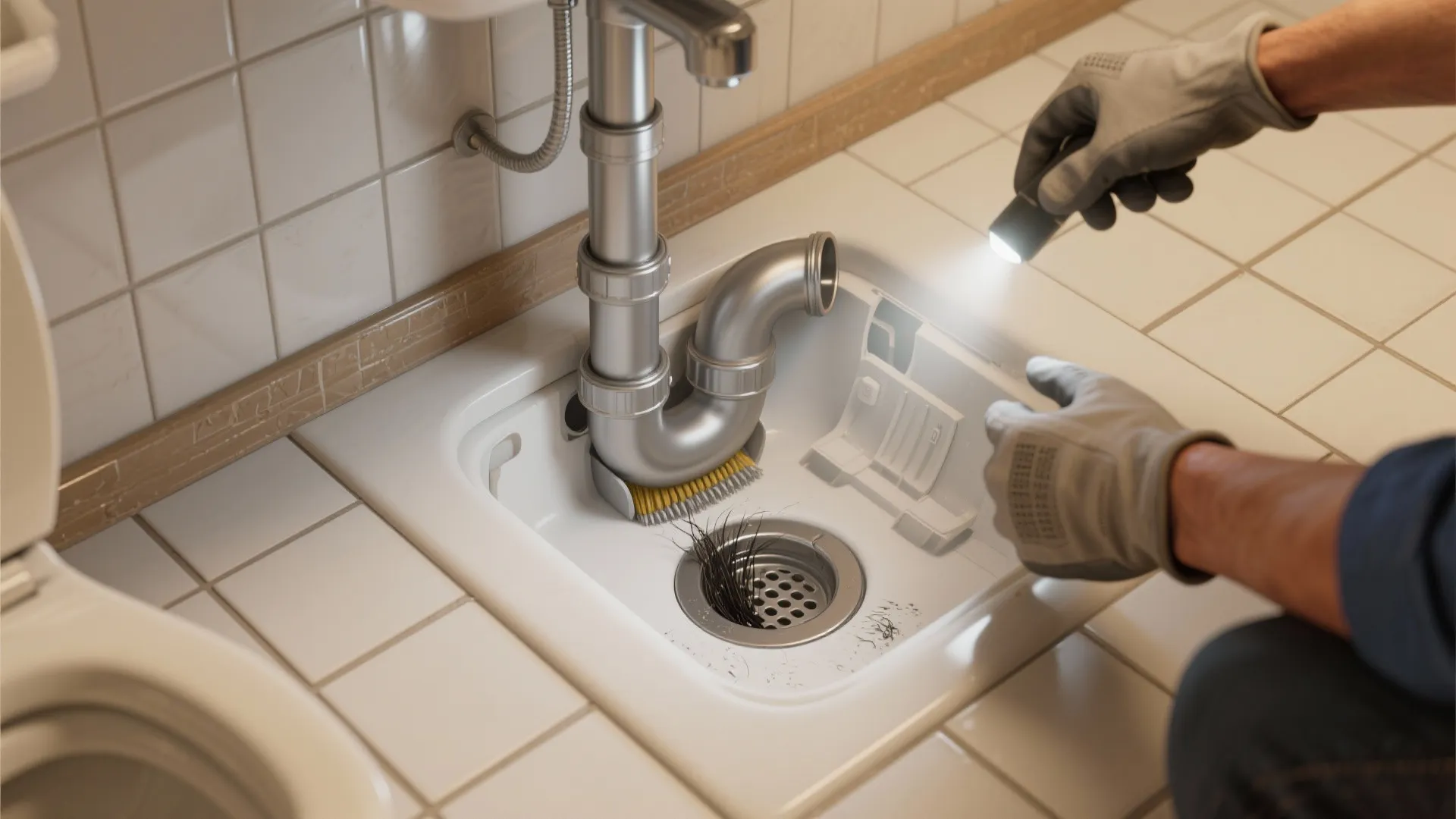 3. Re-think drains and traps