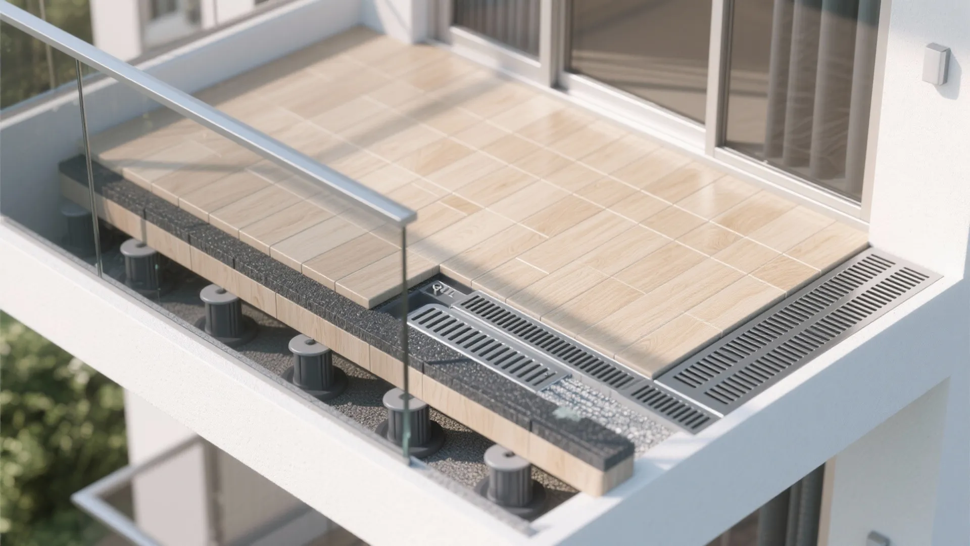 Hardwearing Floors and Proper Drainage