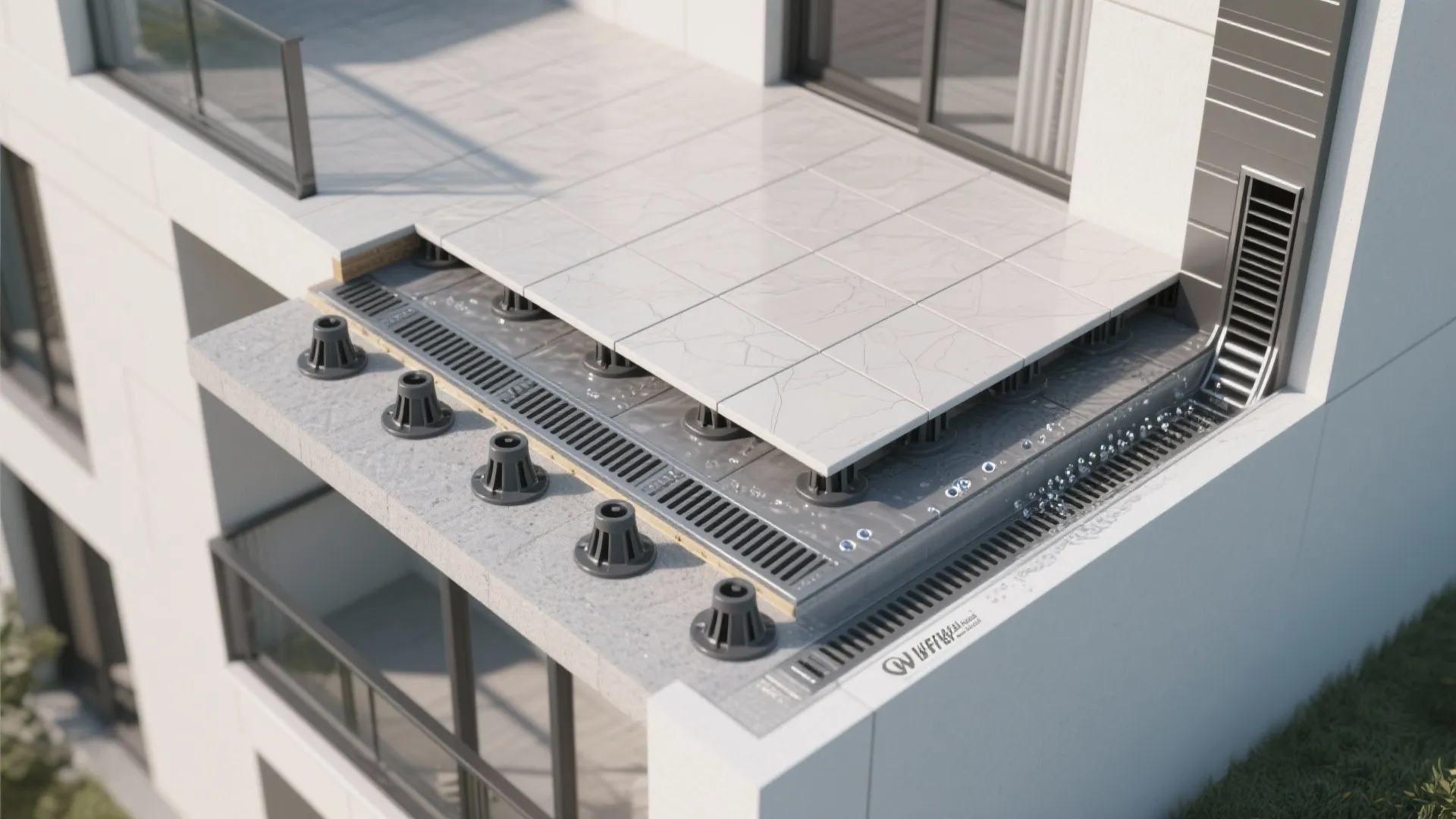 Weatherproof Surfaces and Smart Drainage