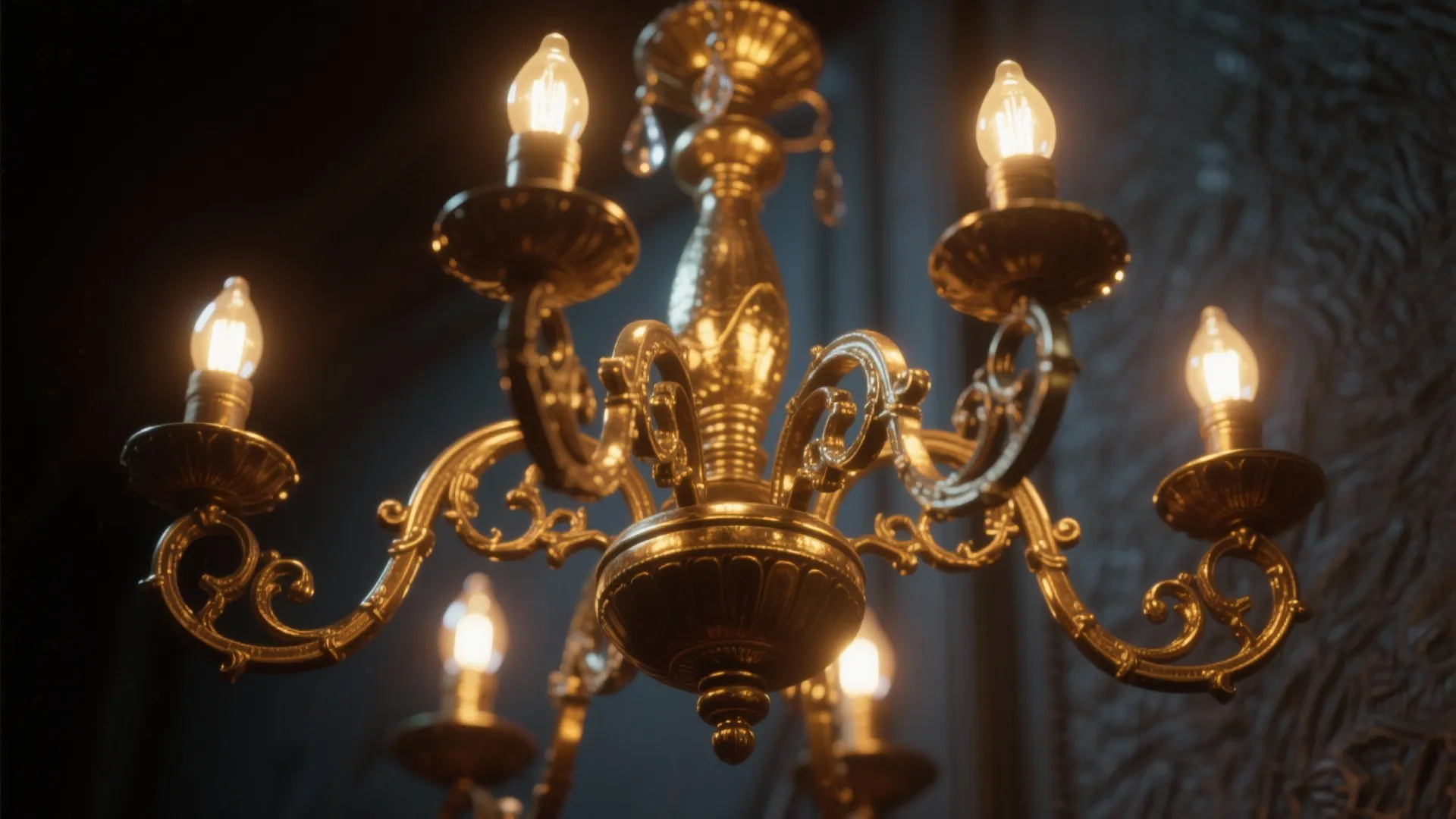 2. Dramatic Lighting Fixtures