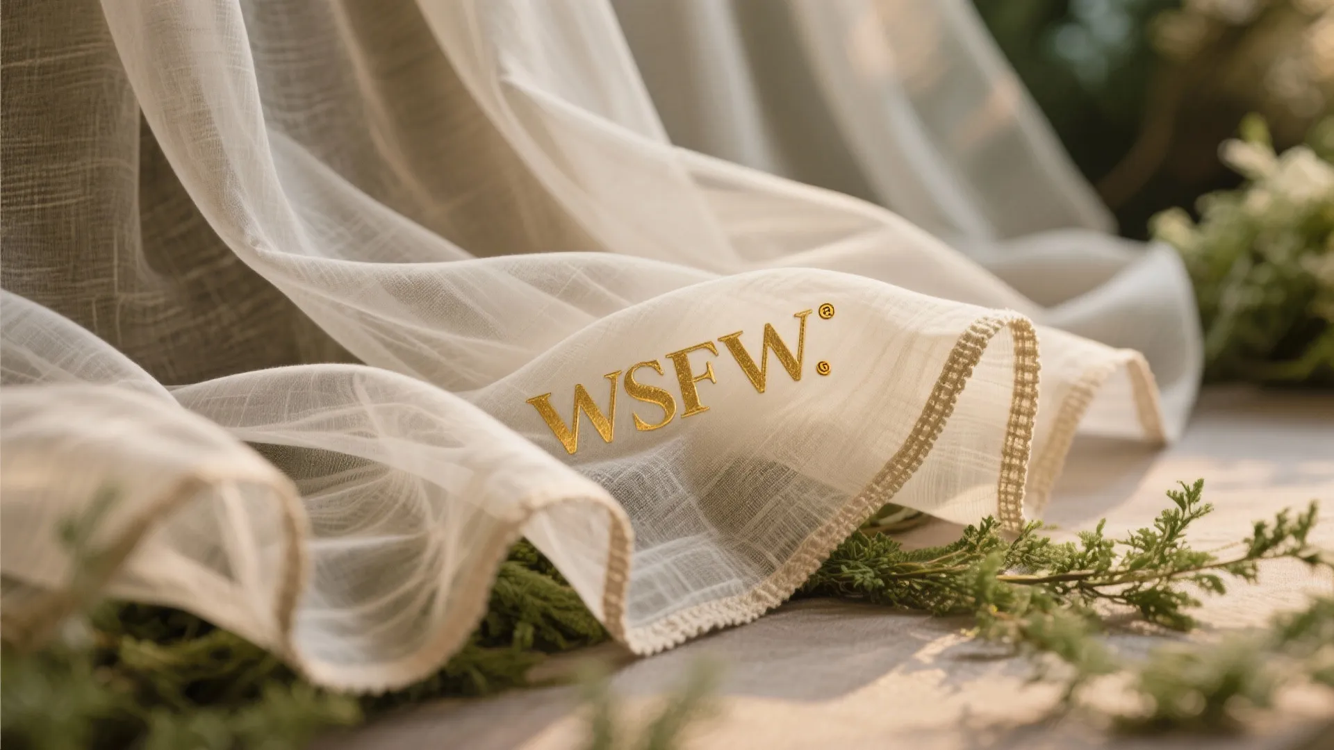 A Quiet Focal Backdrop with Name Board