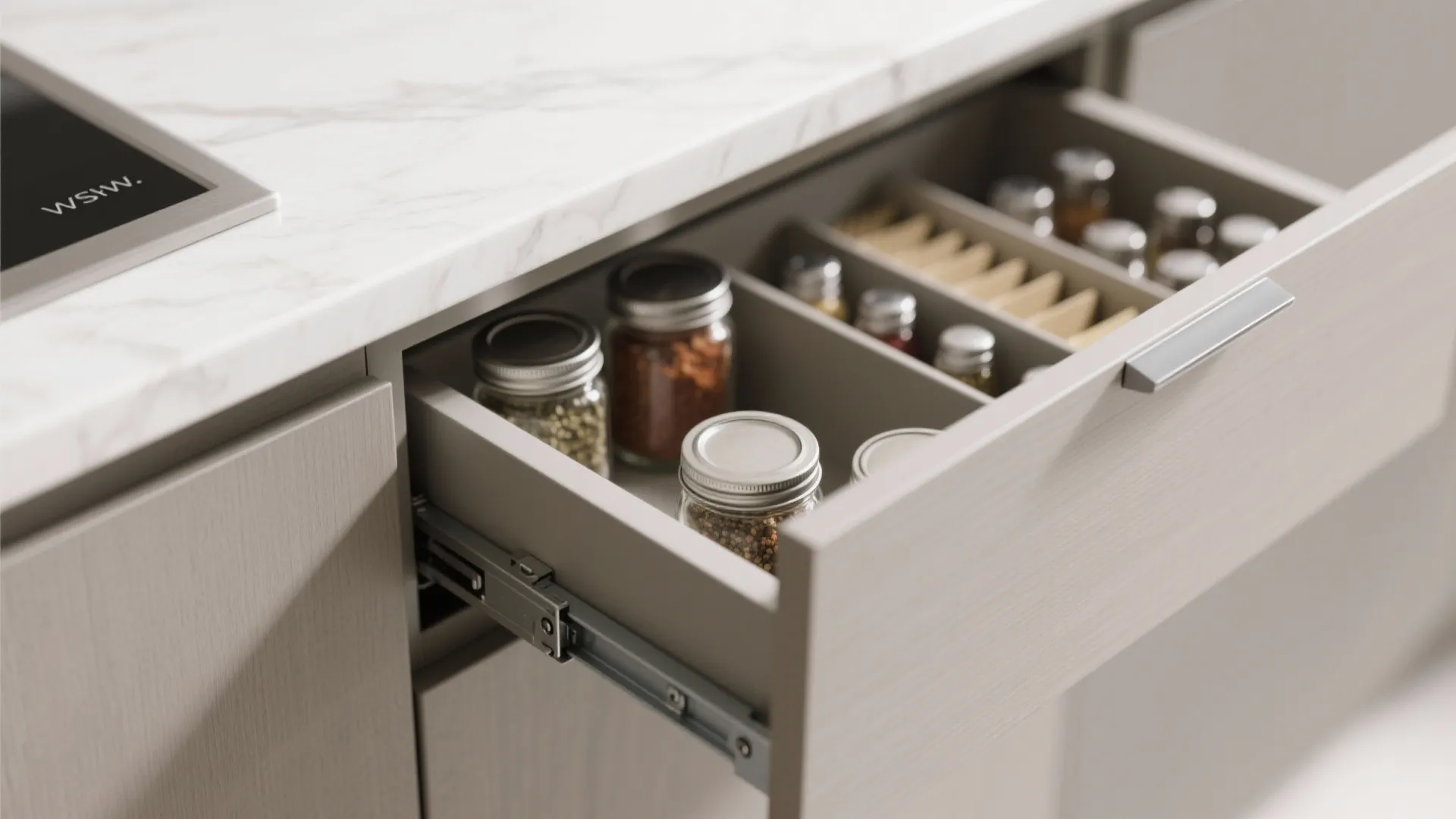 Minimalist storage that works for Indian kitchens