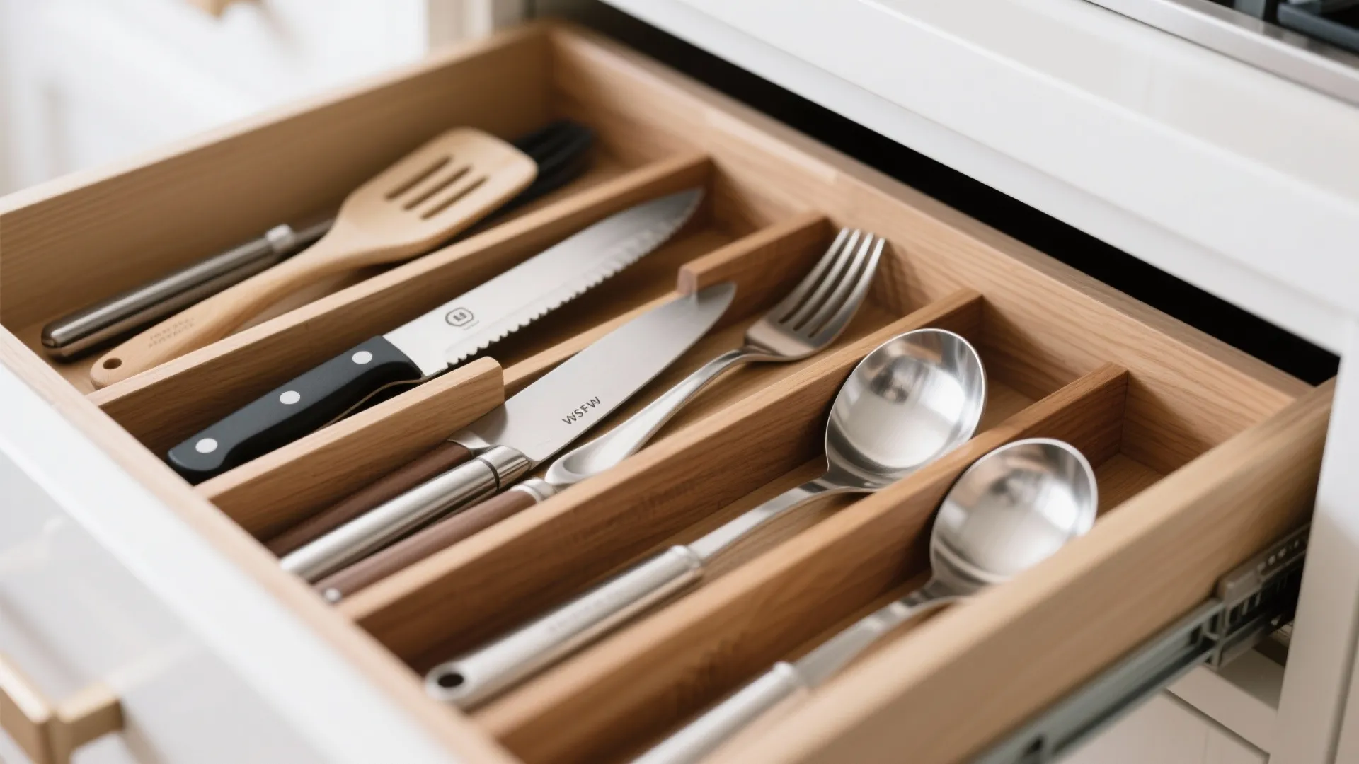 4. Drawer Dividers for Utensils