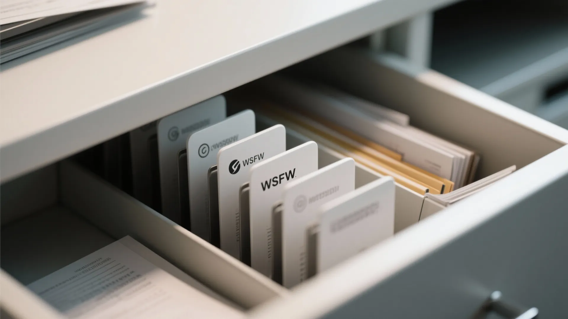 5. Labeled Drawer Dividers