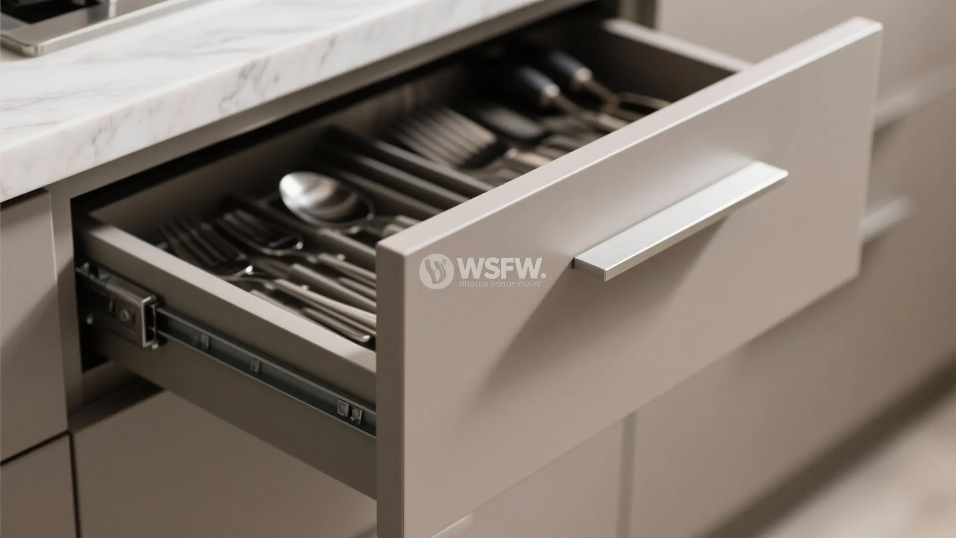 Minimalist kitchen storage with a city-friendly twist