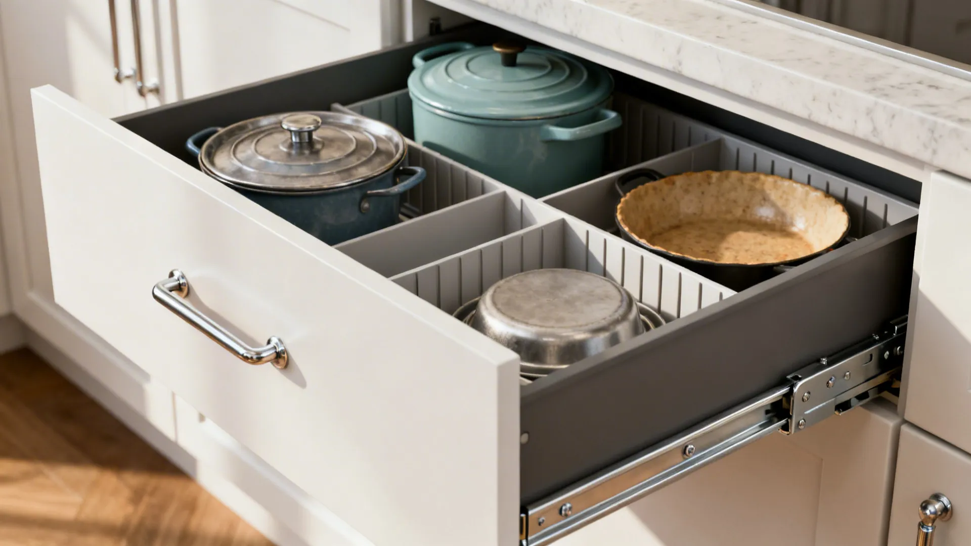 Idea 5: Smart Internal Hardware—Drawers, Pull-outs, and Corners