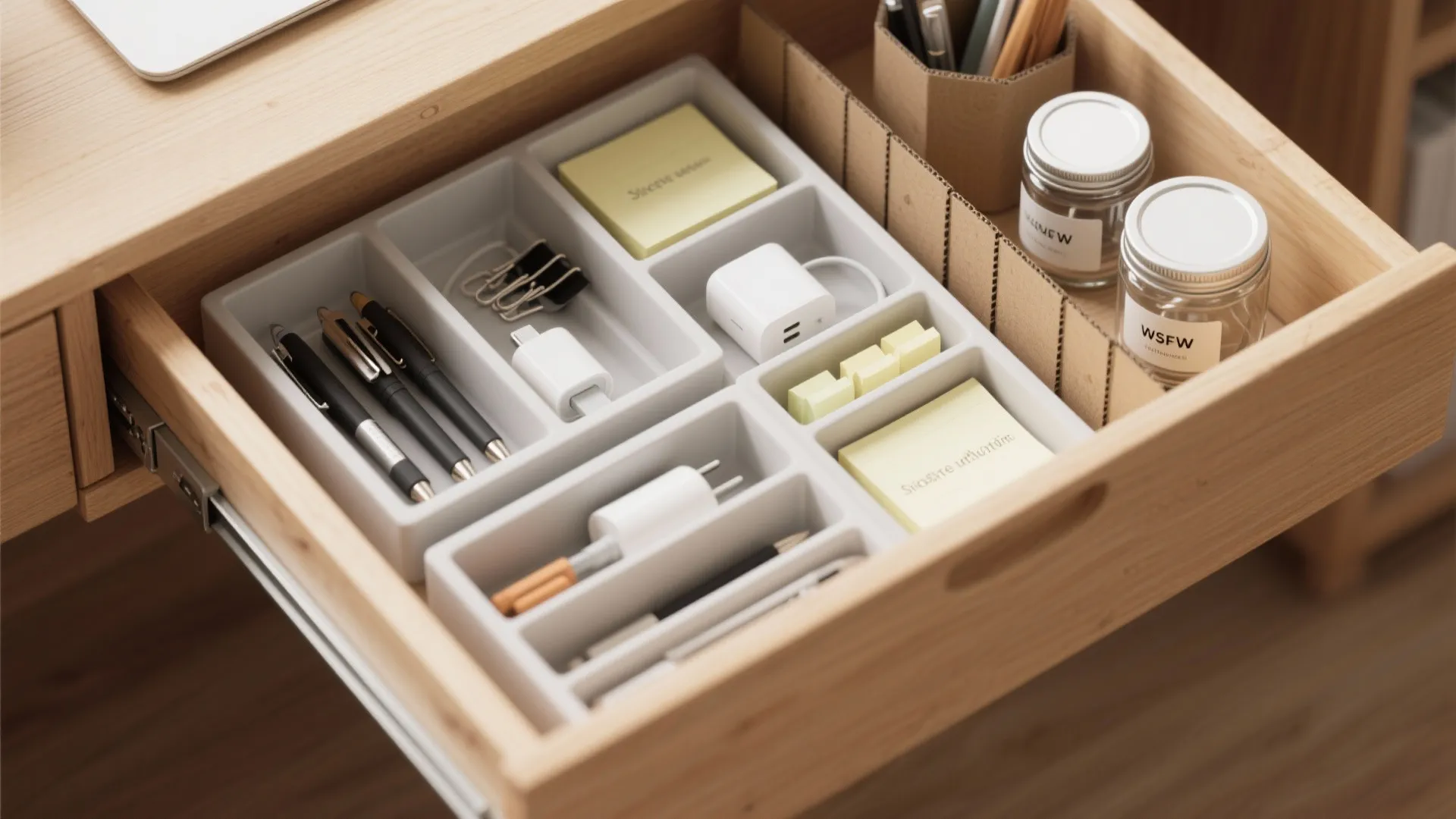 2. Modular drawer inserts — make every drawer earn its keep