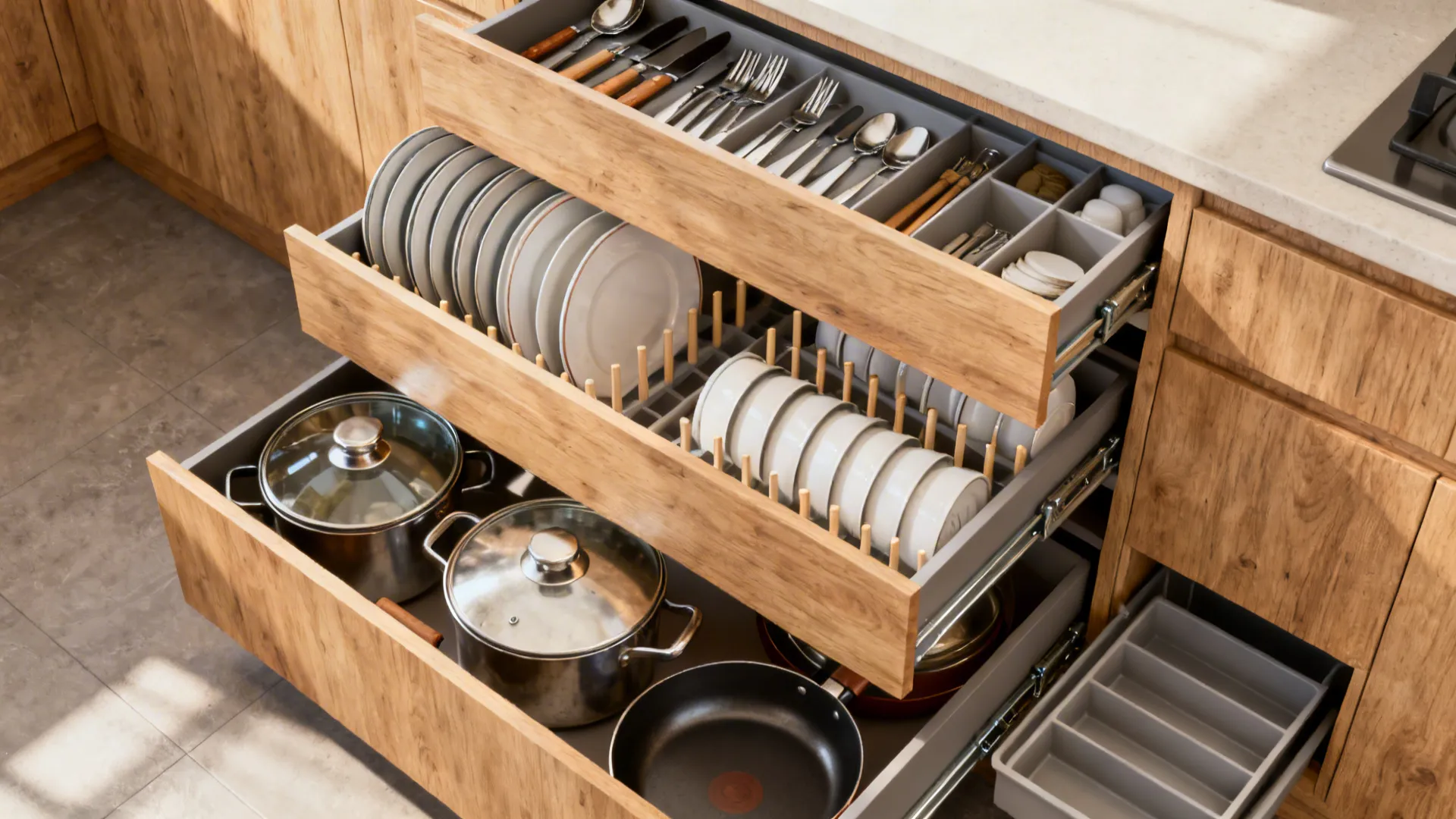 Smart Inserts and Drawer-First Bases