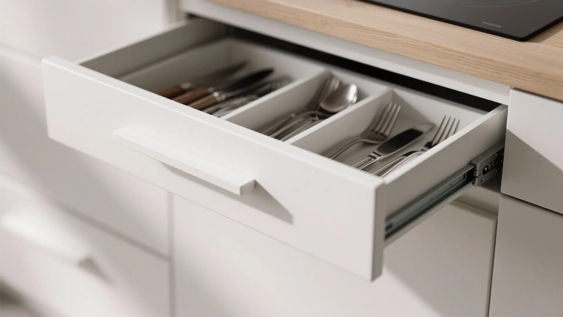 Minimalist kitchen storage